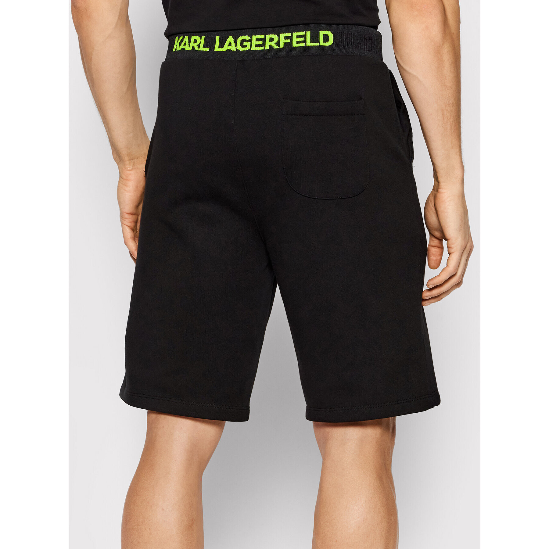 KARL LAGERFELD Pantaloni scurți sport Sweat 705424 521900 Negru Regular Fit - Pled.ro