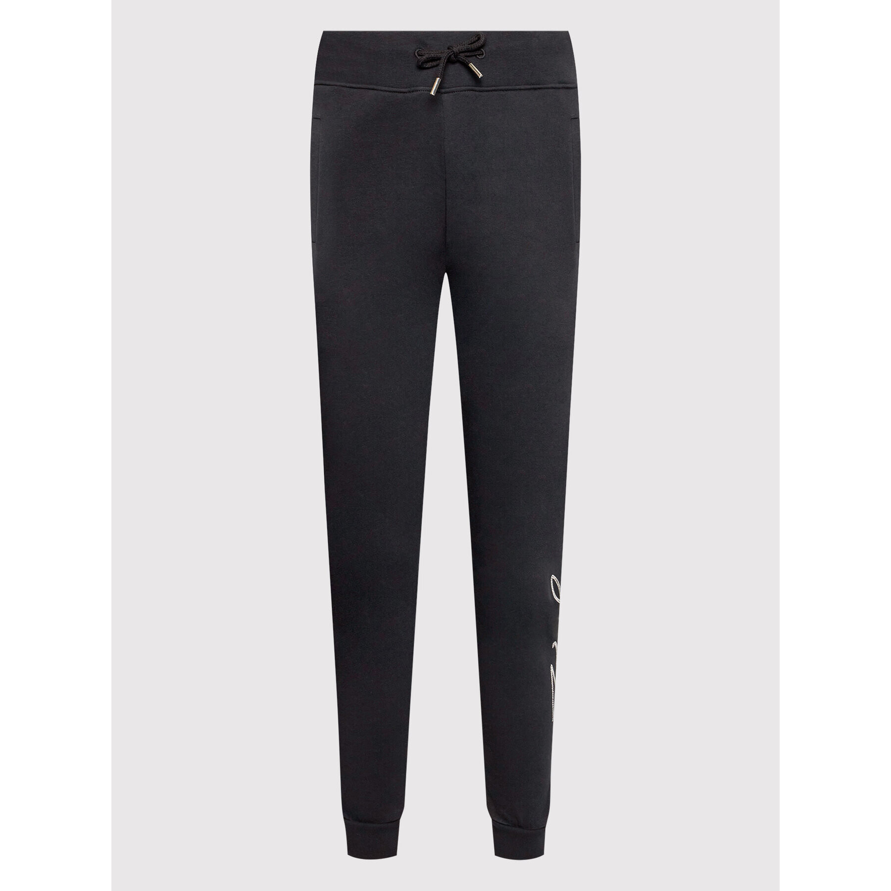 KARL LAGERFELD Pantaloni trening 216W1052 Negru Regular Fit - Pled.ro