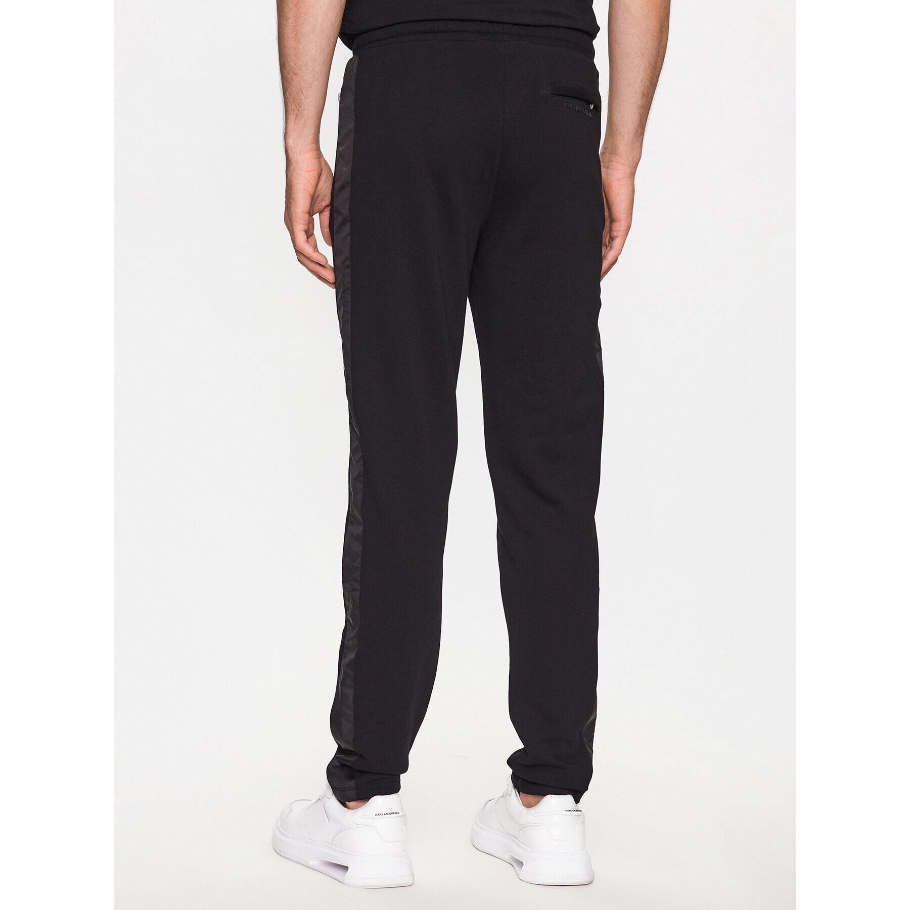 KARL LAGERFELD Pantaloni trening 705007 532900 Negru Regular Fit - Pled.ro