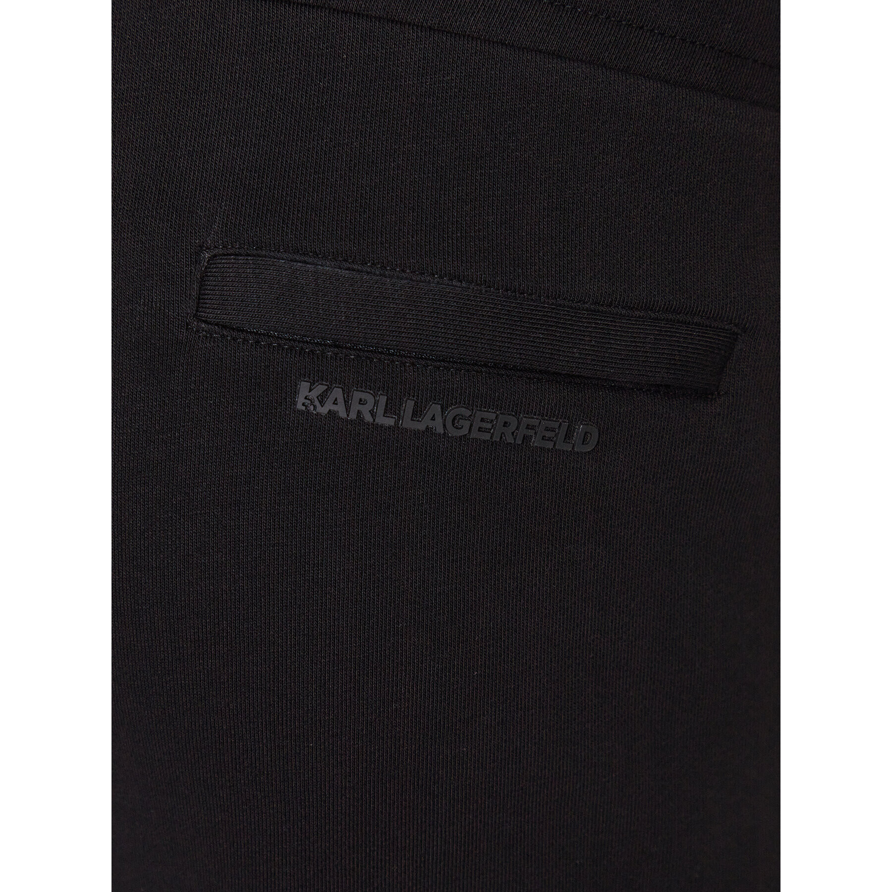 KARL LAGERFELD Pantaloni trening 705007 532900 Negru Regular Fit - Pled.ro