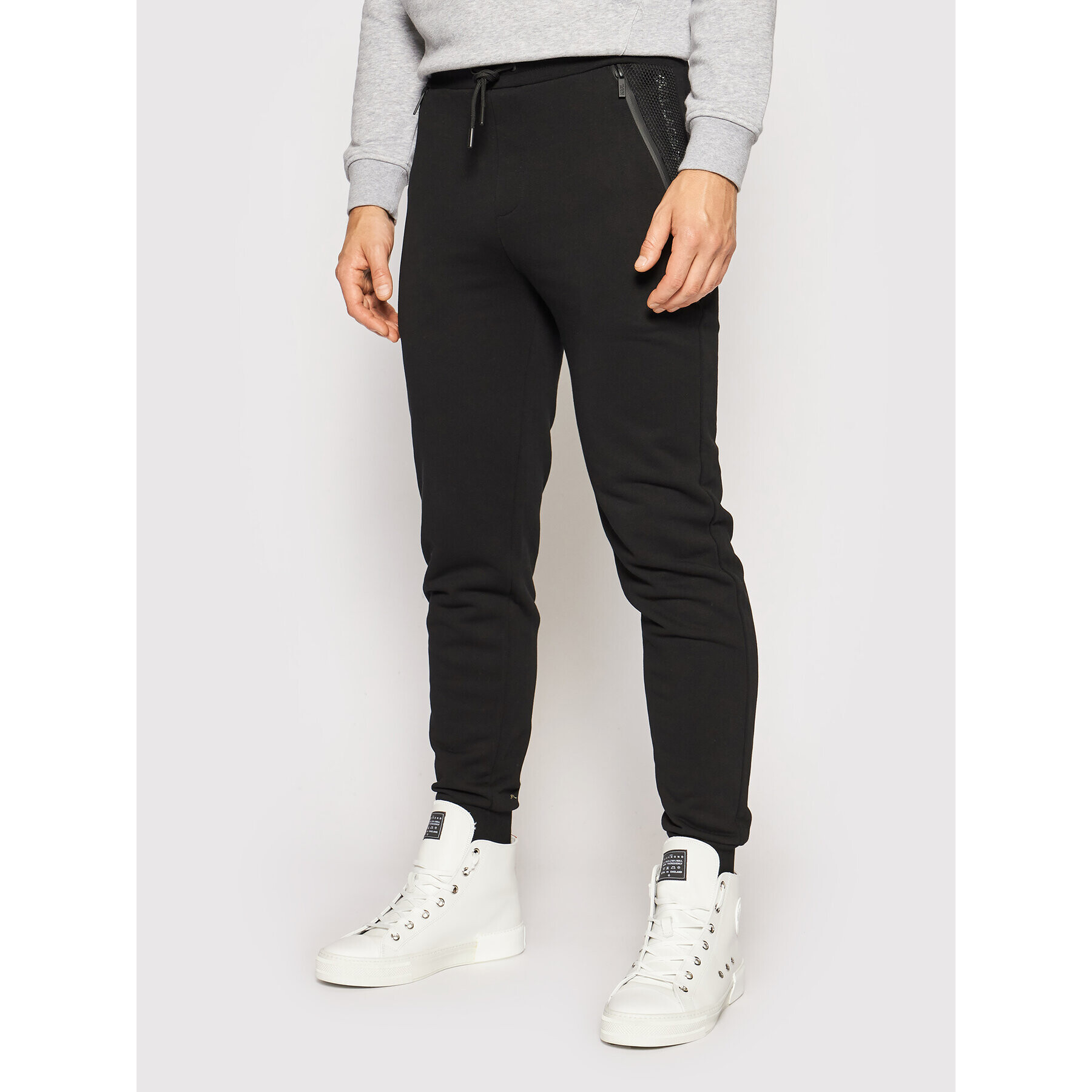 KARL LAGERFELD Pantaloni trening 705010 511900 Negru Regular Fit - Pled.ro