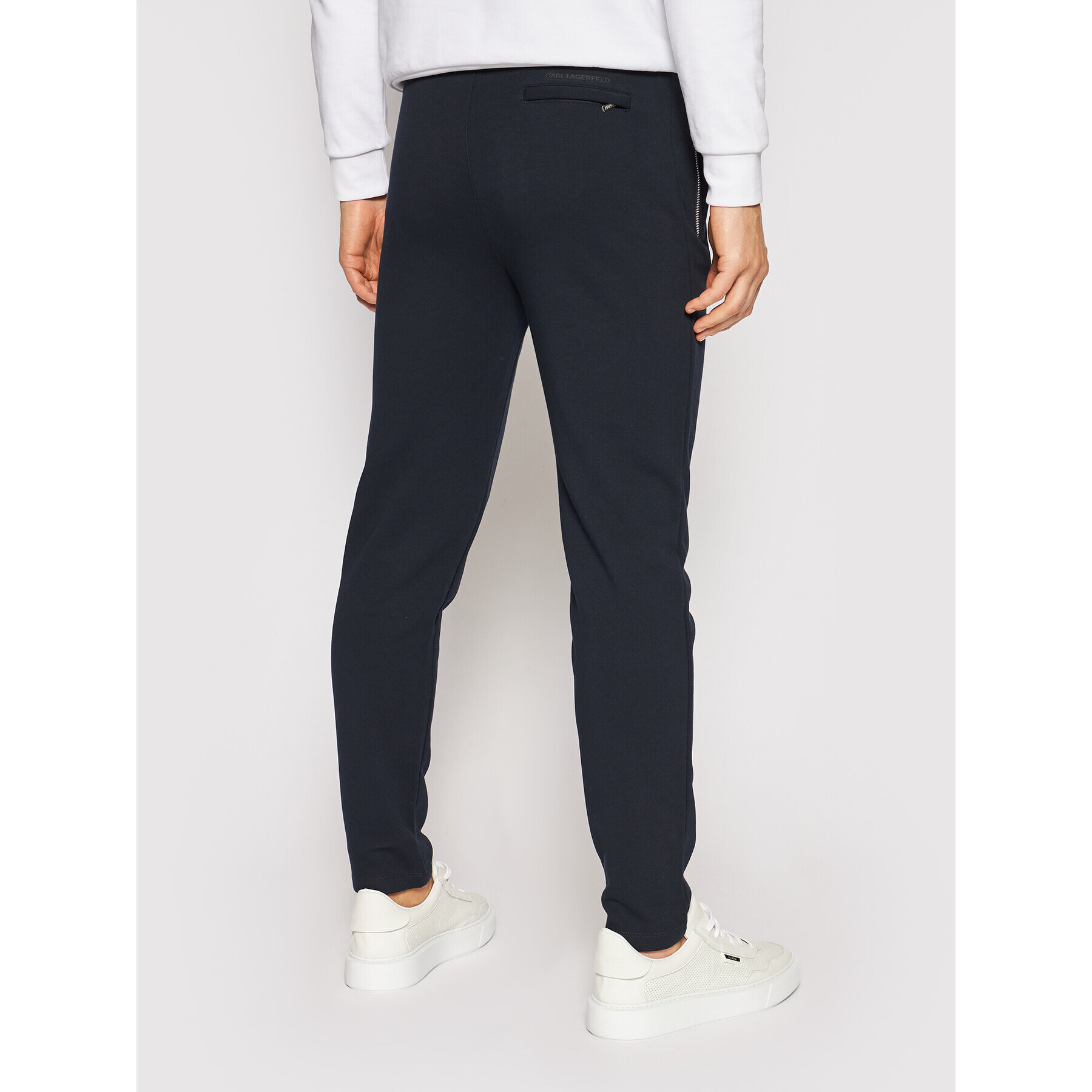 KARL LAGERFELD Pantaloni trening 705013 511900 Bleumarin Regular Fit - Pled.ro