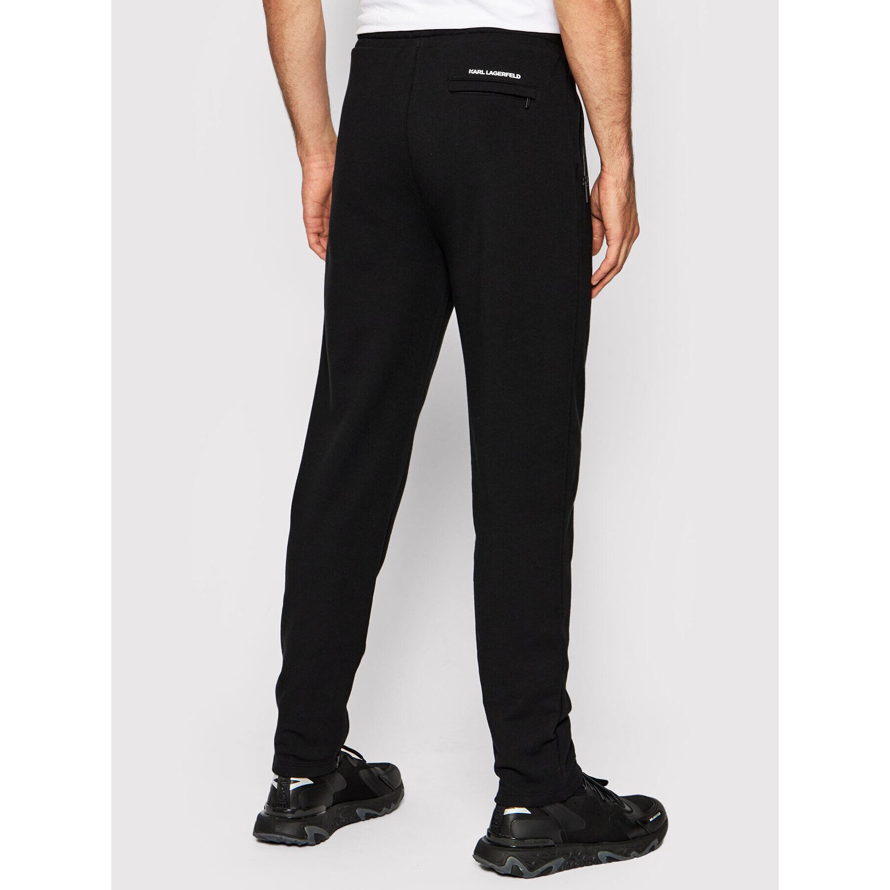 KARL LAGERFELD Pantaloni trening 705015 512910 Negru Regular Fit - Pled.ro