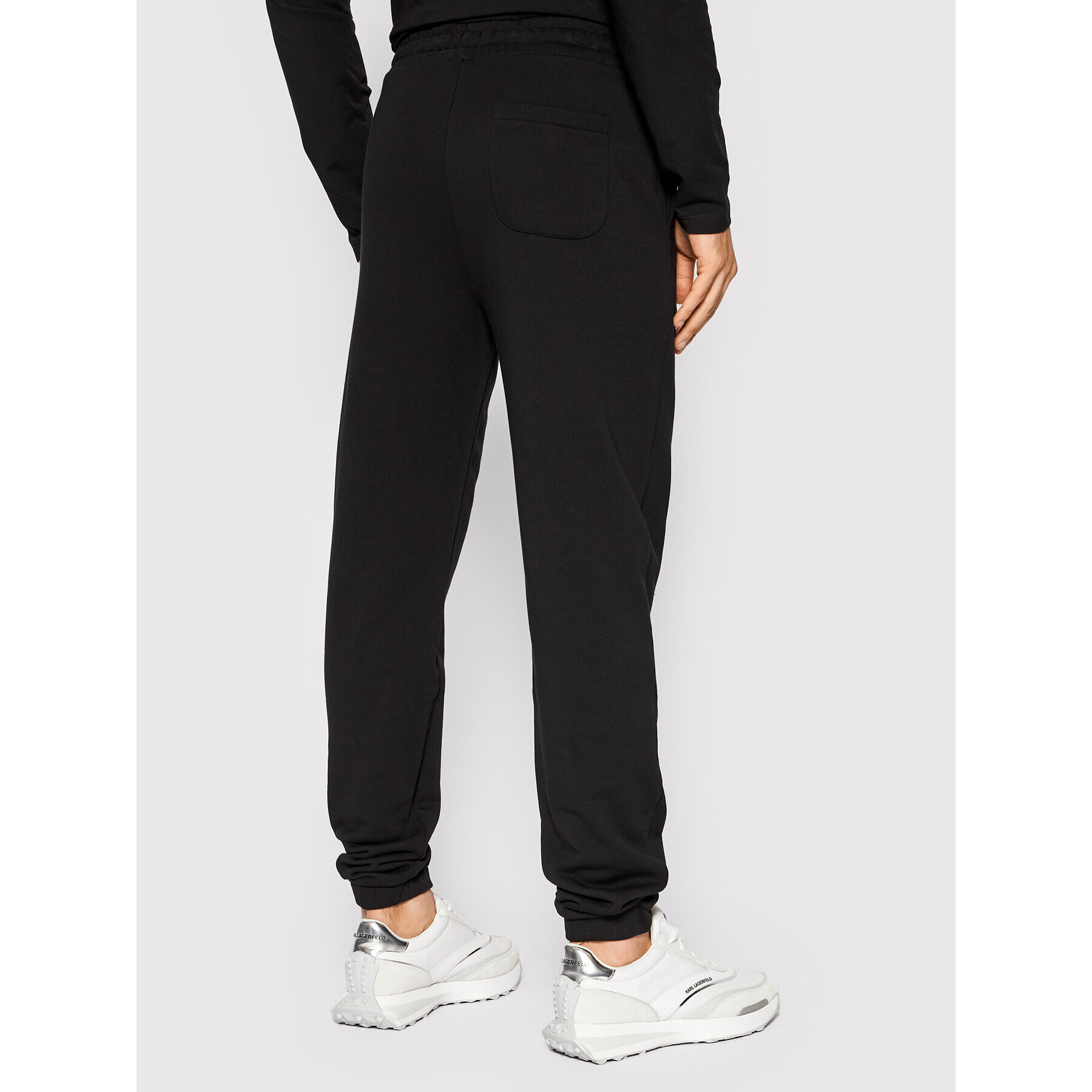 KARL LAGERFELD Pantaloni trening 705022 512900 Negru Regular Fit - Pled.ro