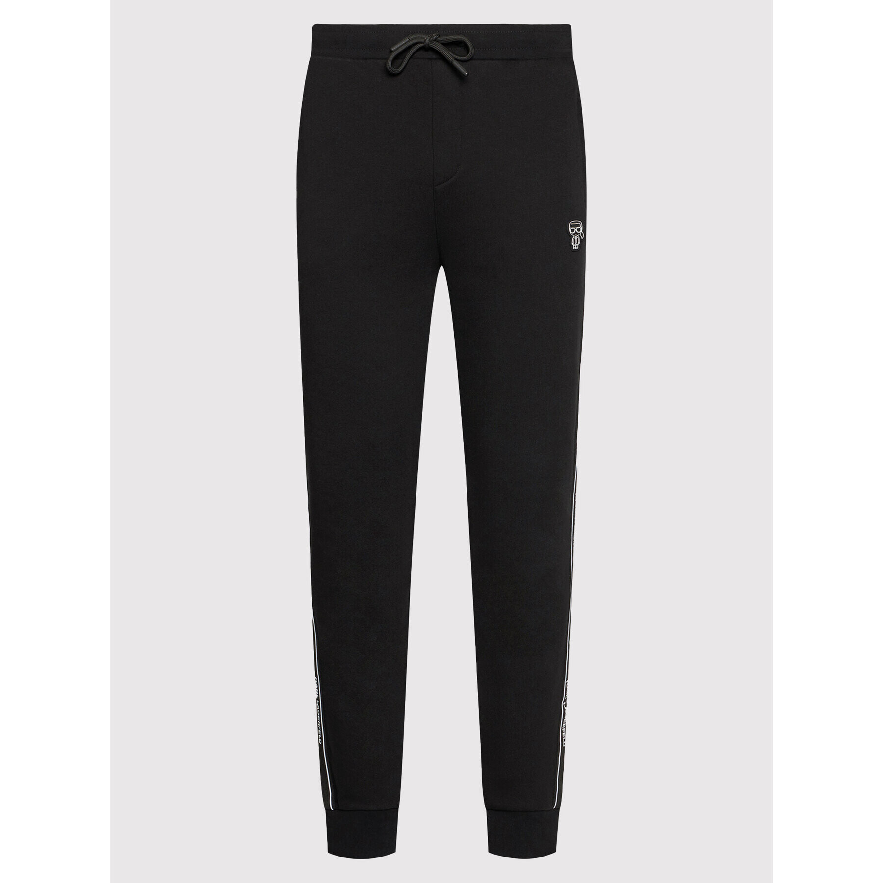 KARL LAGERFELD Pantaloni trening 705028 512910 Negru Regular Fit - Pled.ro