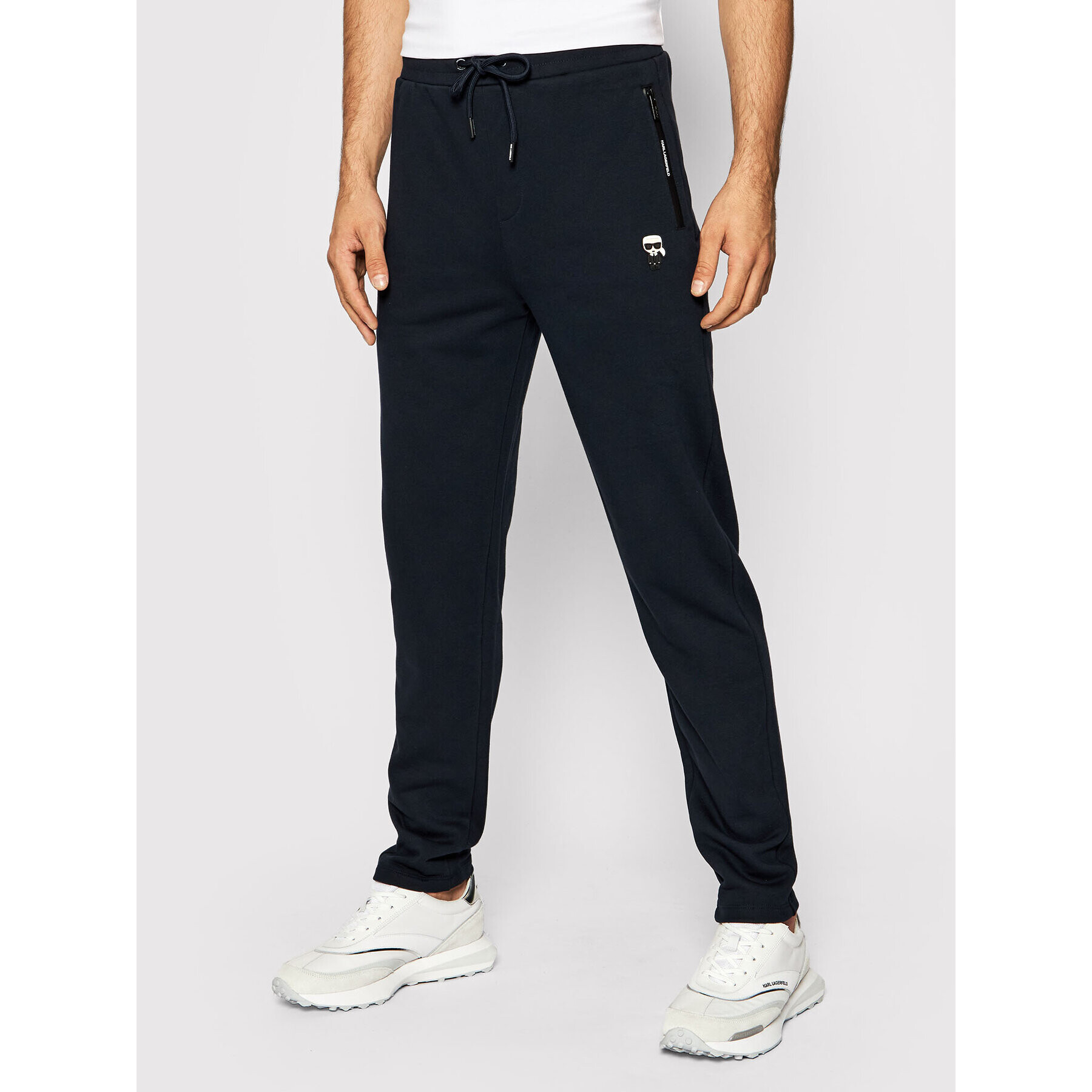 KARL LAGERFELD Pantaloni trening 705033 512910 Bleumarin Regular Fit - Pled.ro