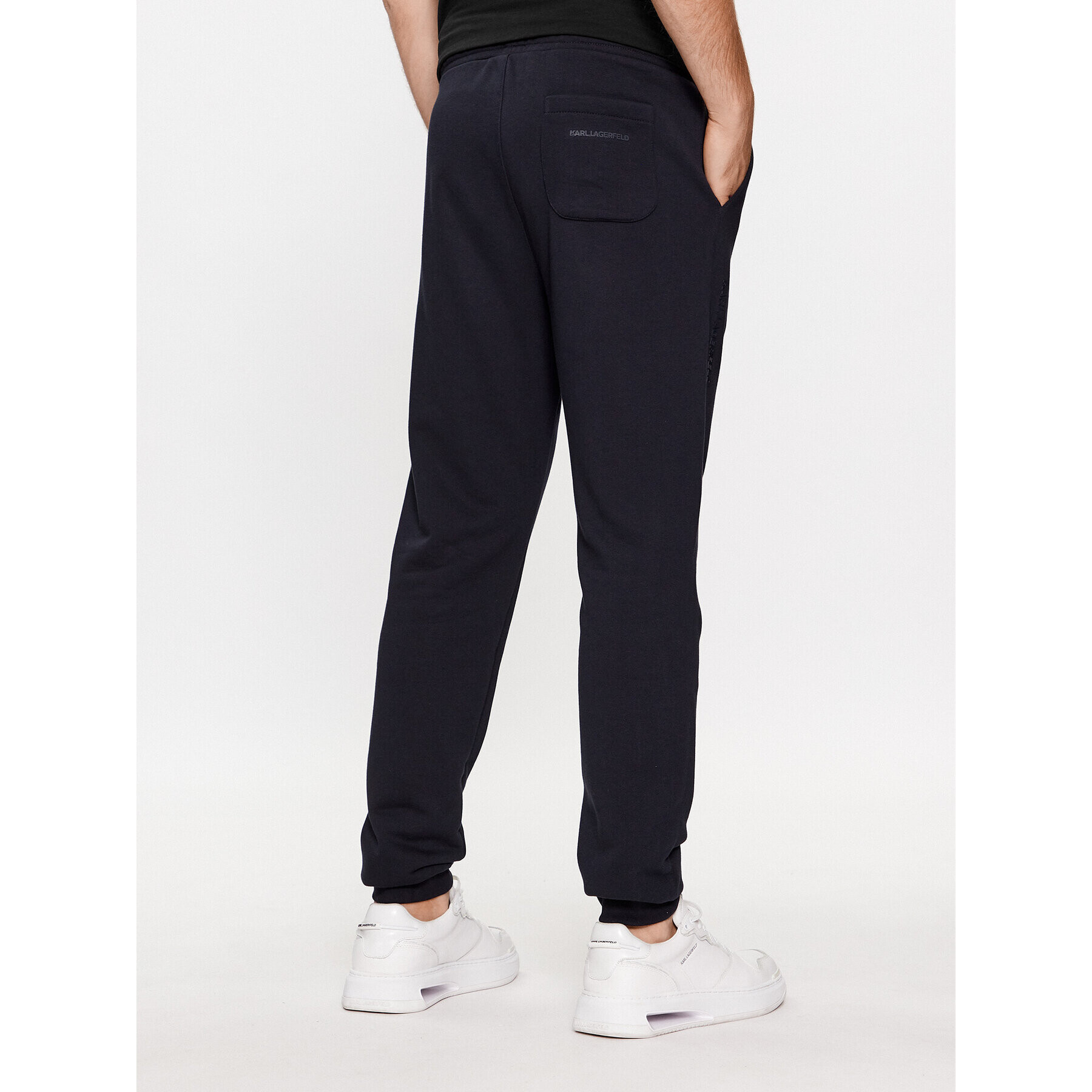 KARL LAGERFELD Pantaloni trening 705035 534910 Bleumarin Regular Fit - Pled.ro