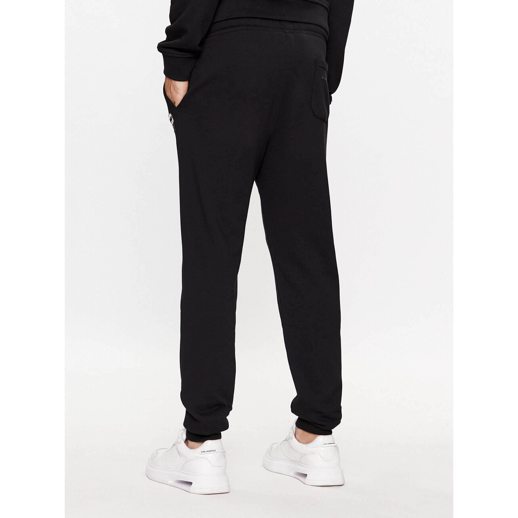 KARL LAGERFELD Pantaloni trening 705035 534910 Negru Regular Fit - Pled.ro