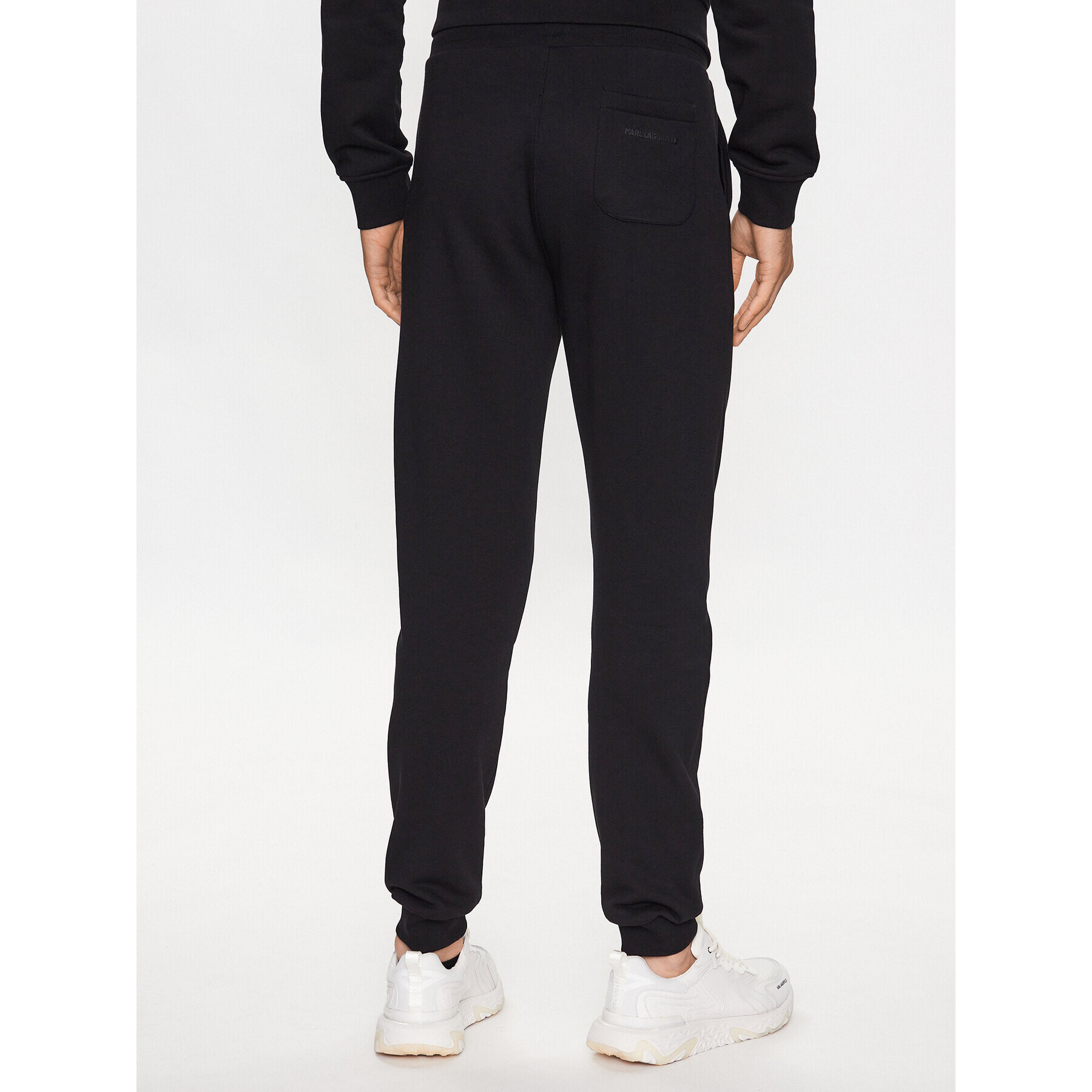 KARL LAGERFELD Pantaloni trening 705036 532900 Negru Regular Fit - Pled.ro