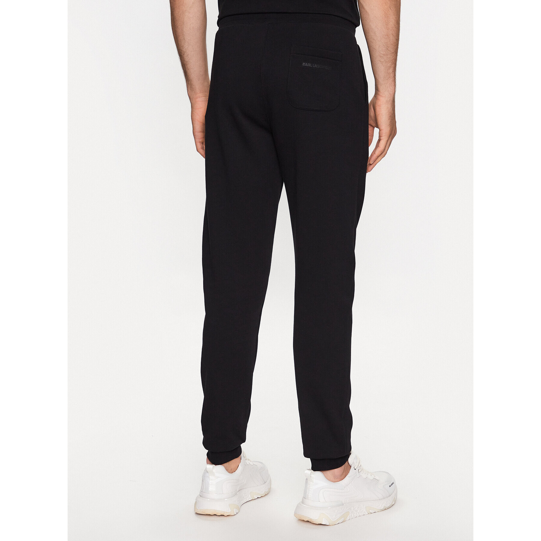 KARL LAGERFELD Pantaloni trening 705036 532900 Negru Regular Fit - Pled.ro