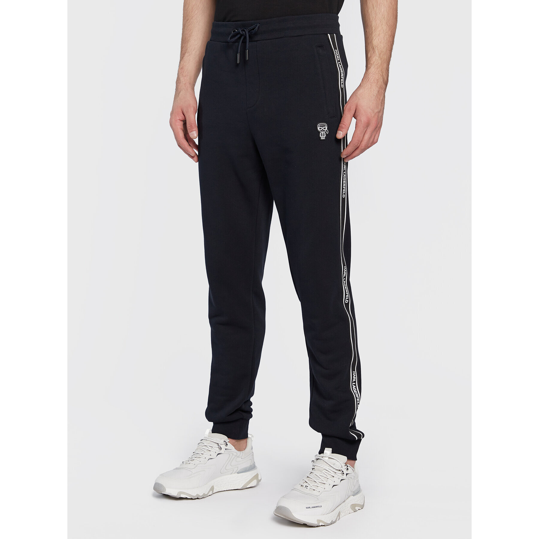 KARL LAGERFELD Pantaloni trening 705037 524910 Bleumarin Regular Fit - Pled.ro