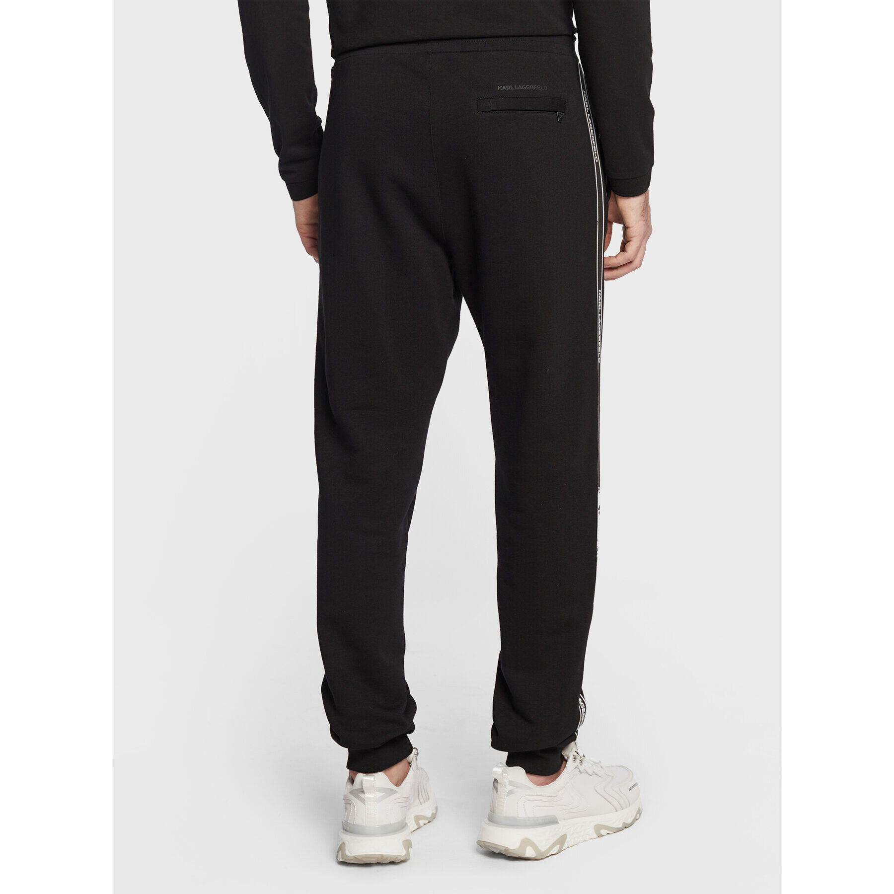 KARL LAGERFELD Pantaloni trening 705037 524910 Negru Regular Fit - Pled.ro