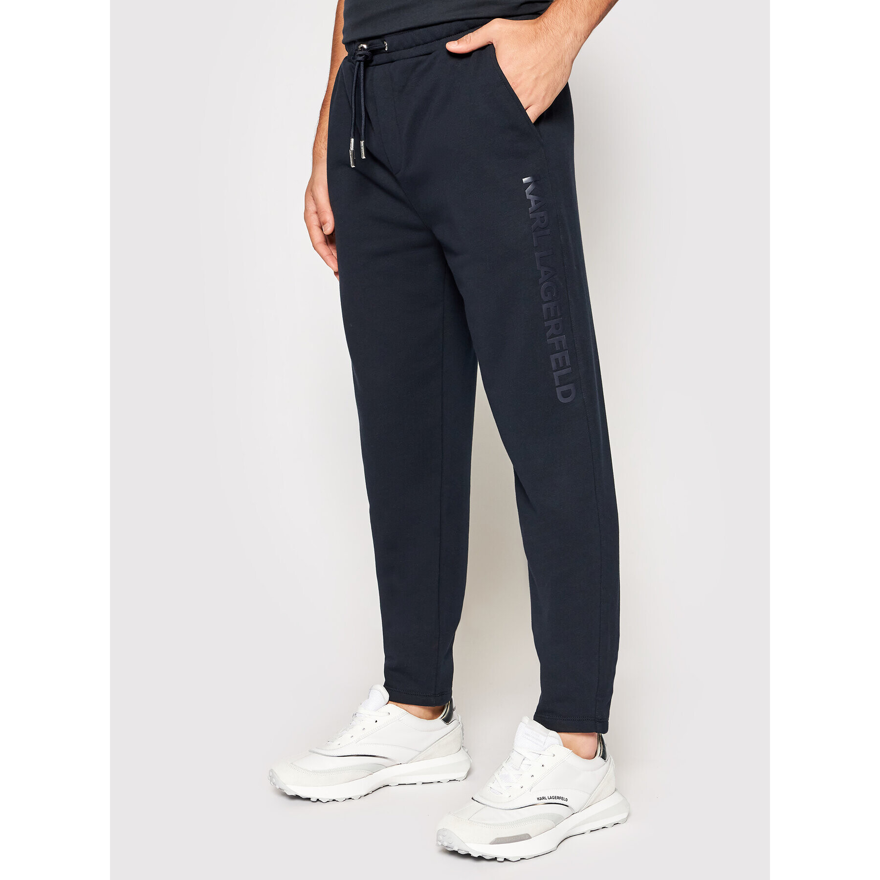 KARL LAGERFELD Pantaloni trening 705042 512910 Bleumarin Regular Fit - Pled.ro