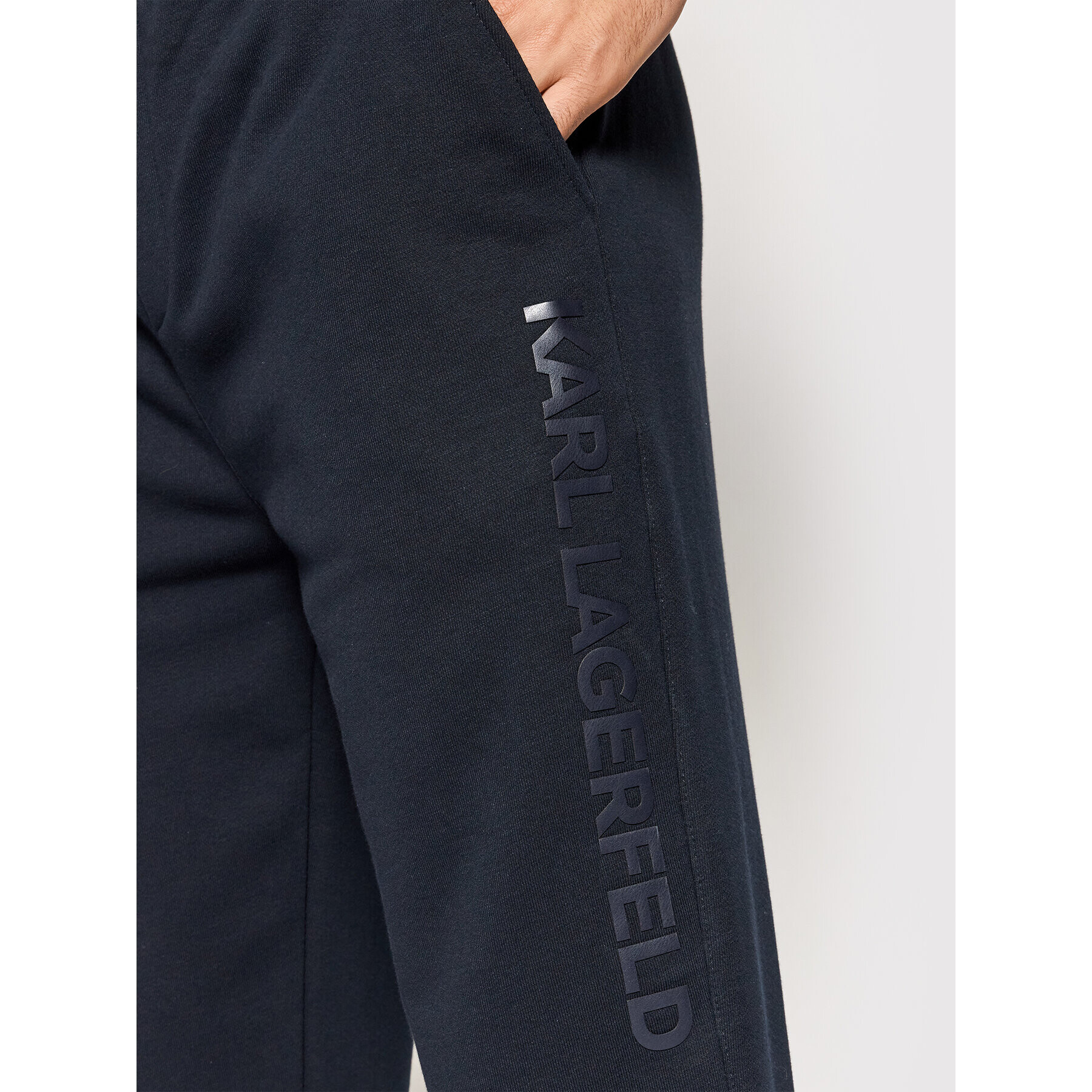 KARL LAGERFELD Pantaloni trening 705042 512910 Bleumarin Regular Fit - Pled.ro