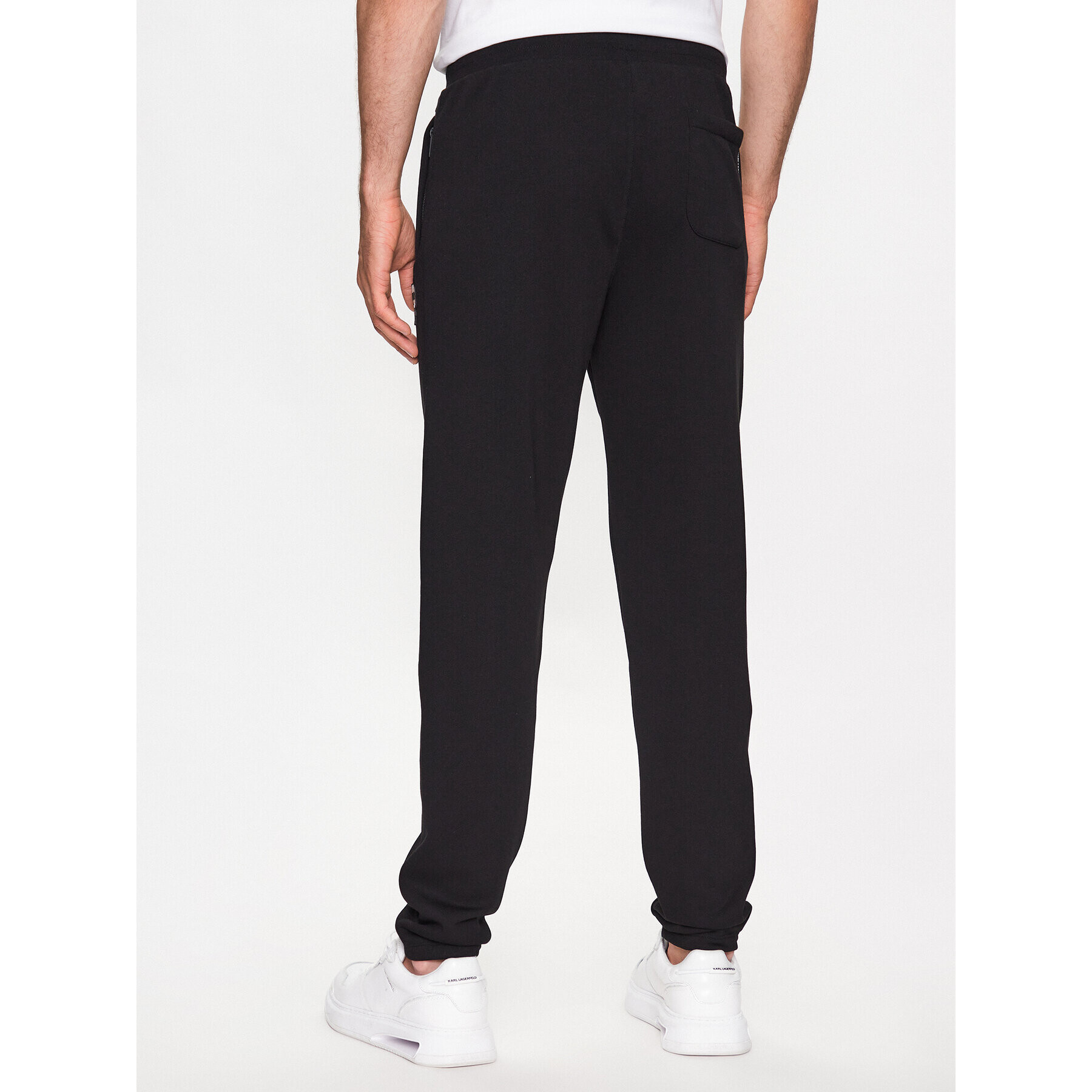 KARL LAGERFELD Pantaloni trening 705045 532900 Negru Regular Fit - Pled.ro