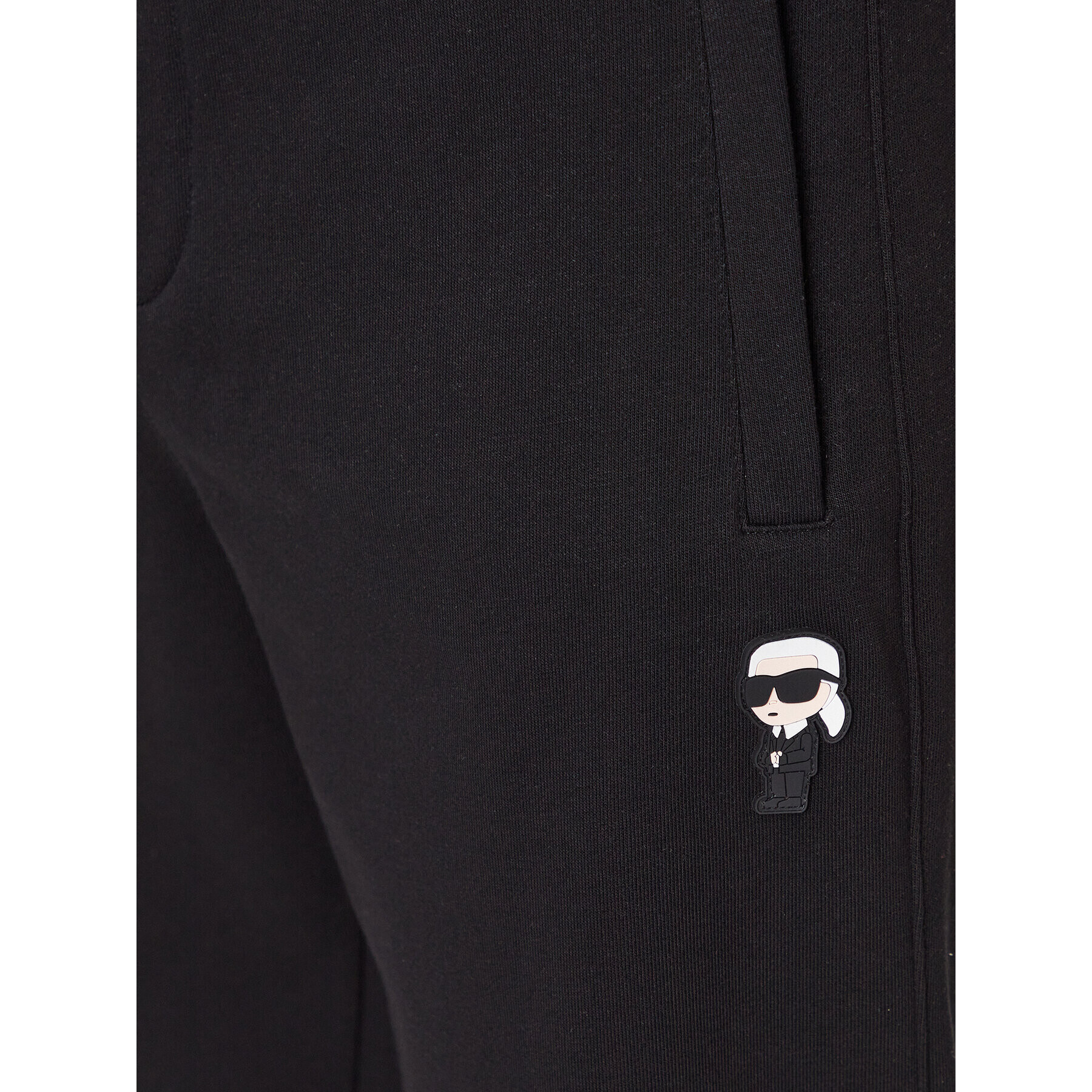 KARL LAGERFELD Pantaloni trening 705045 532900 Negru Regular Fit - Pled.ro