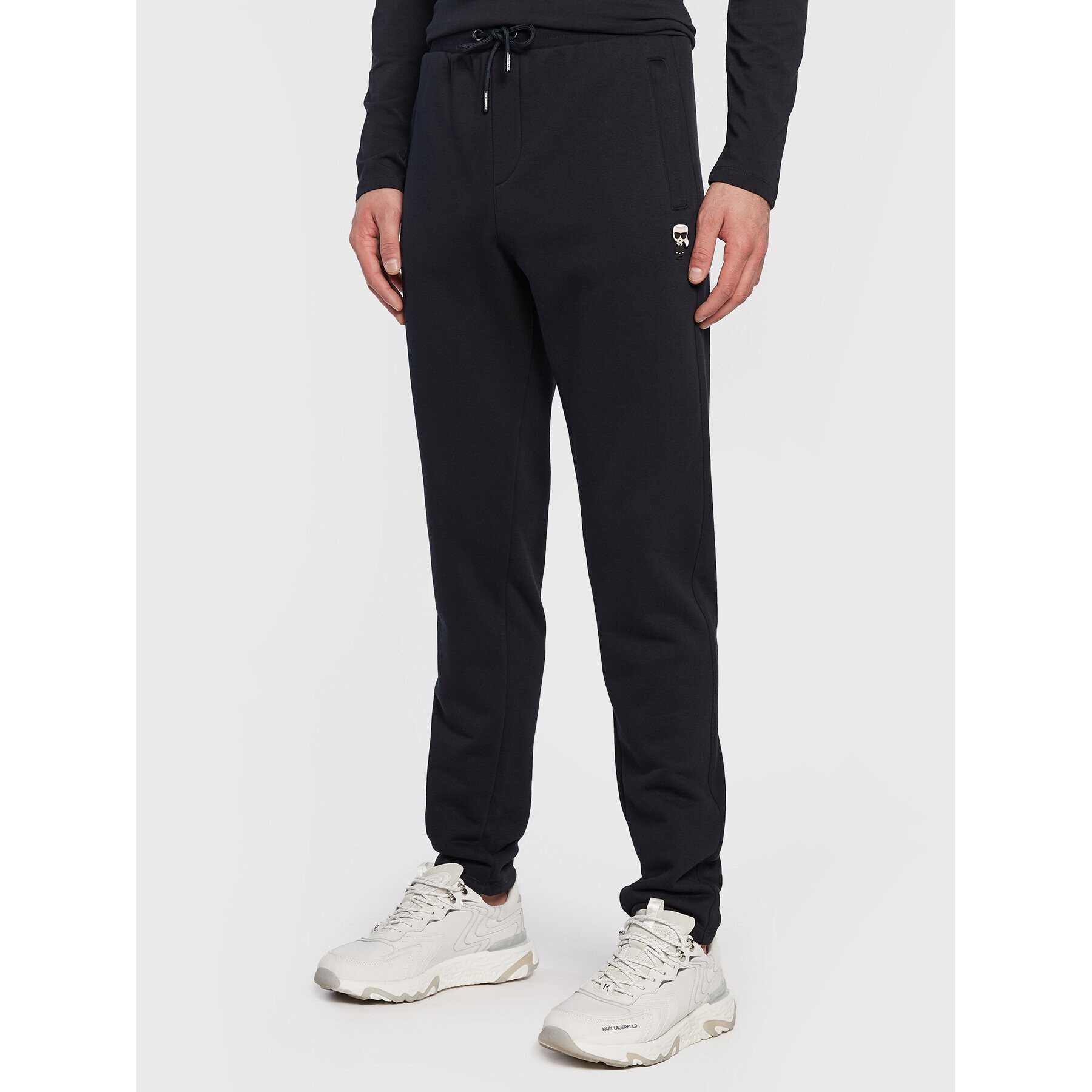 KARL LAGERFELD Pantaloni trening 705047 524910 Bleumarin Regular Fit - Pled.ro