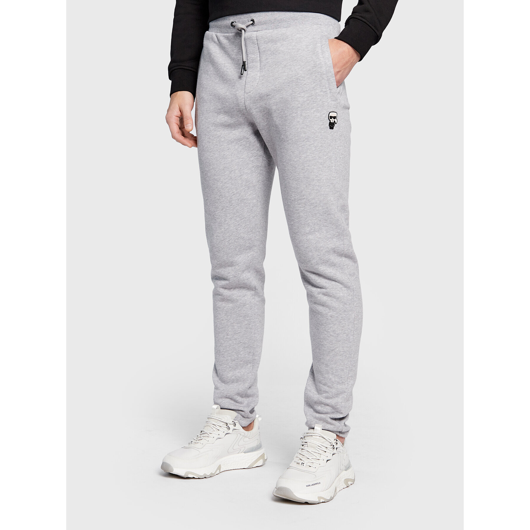 KARL LAGERFELD Pantaloni trening 705047 524910 Gri Regular Fit - Pled.ro