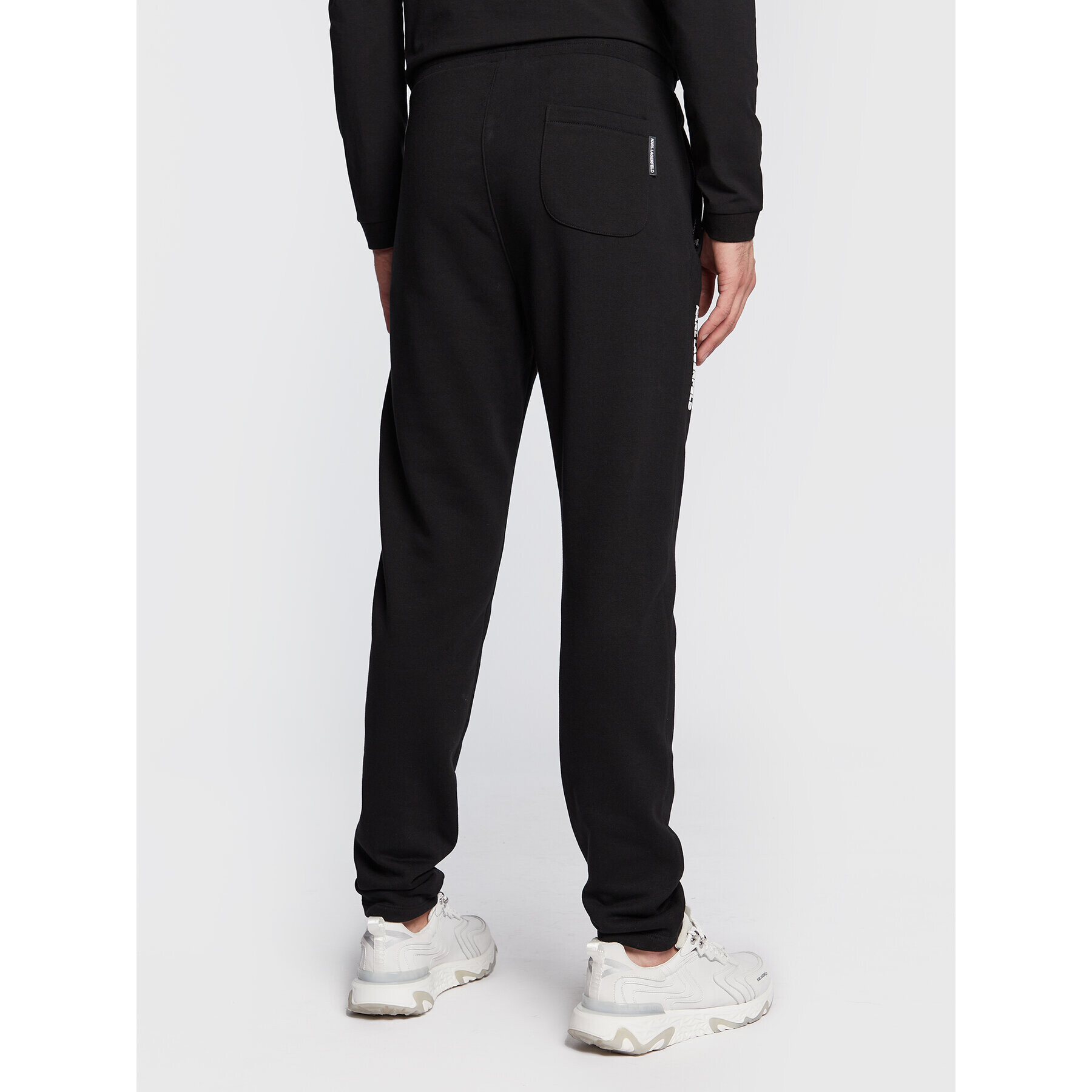 KARL LAGERFELD Pantaloni trening 705047 524910 Negru Regular Fit - Pled.ro