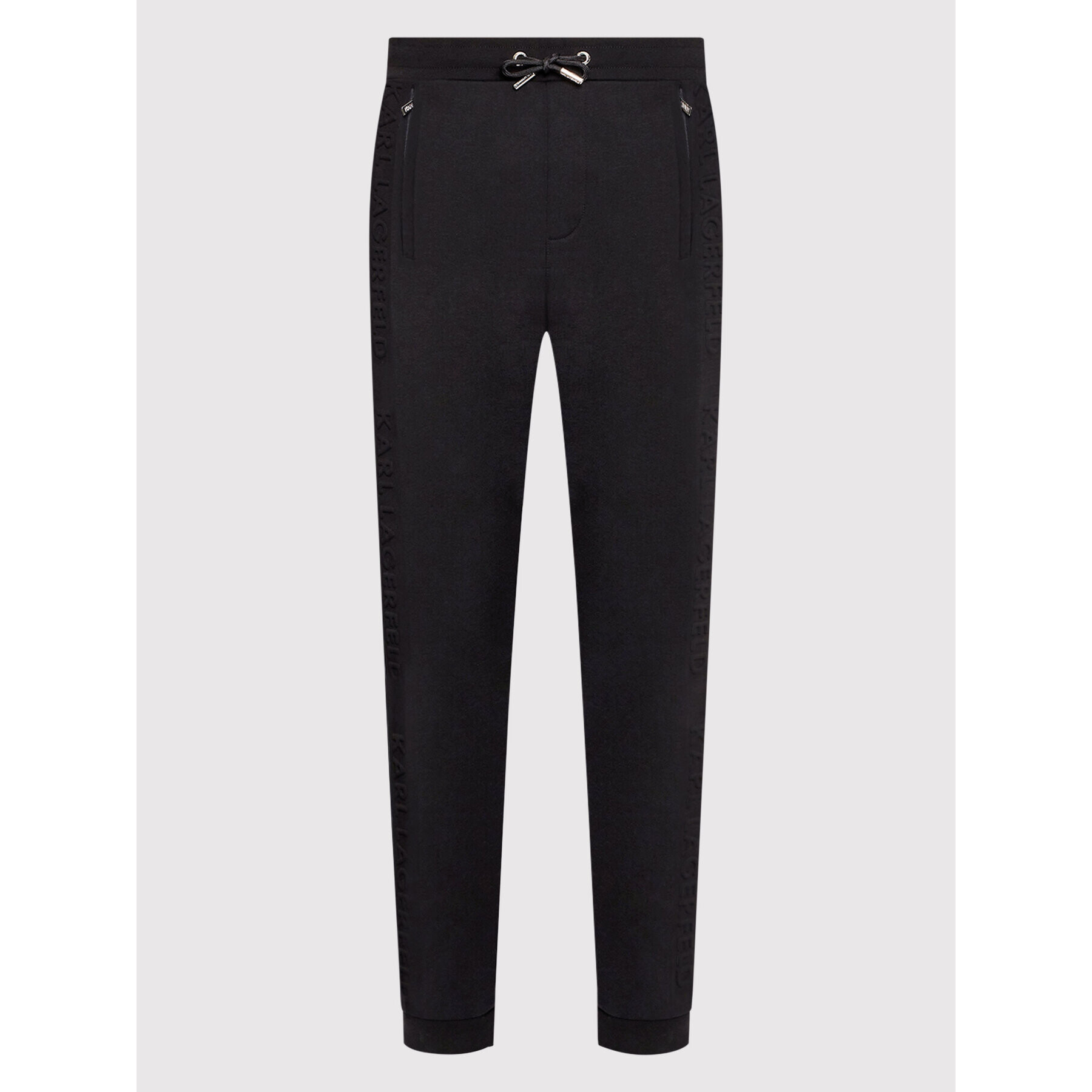 KARL LAGERFELD Pantaloni trening 705051 521900 Negru Regular Fit - Pled.ro