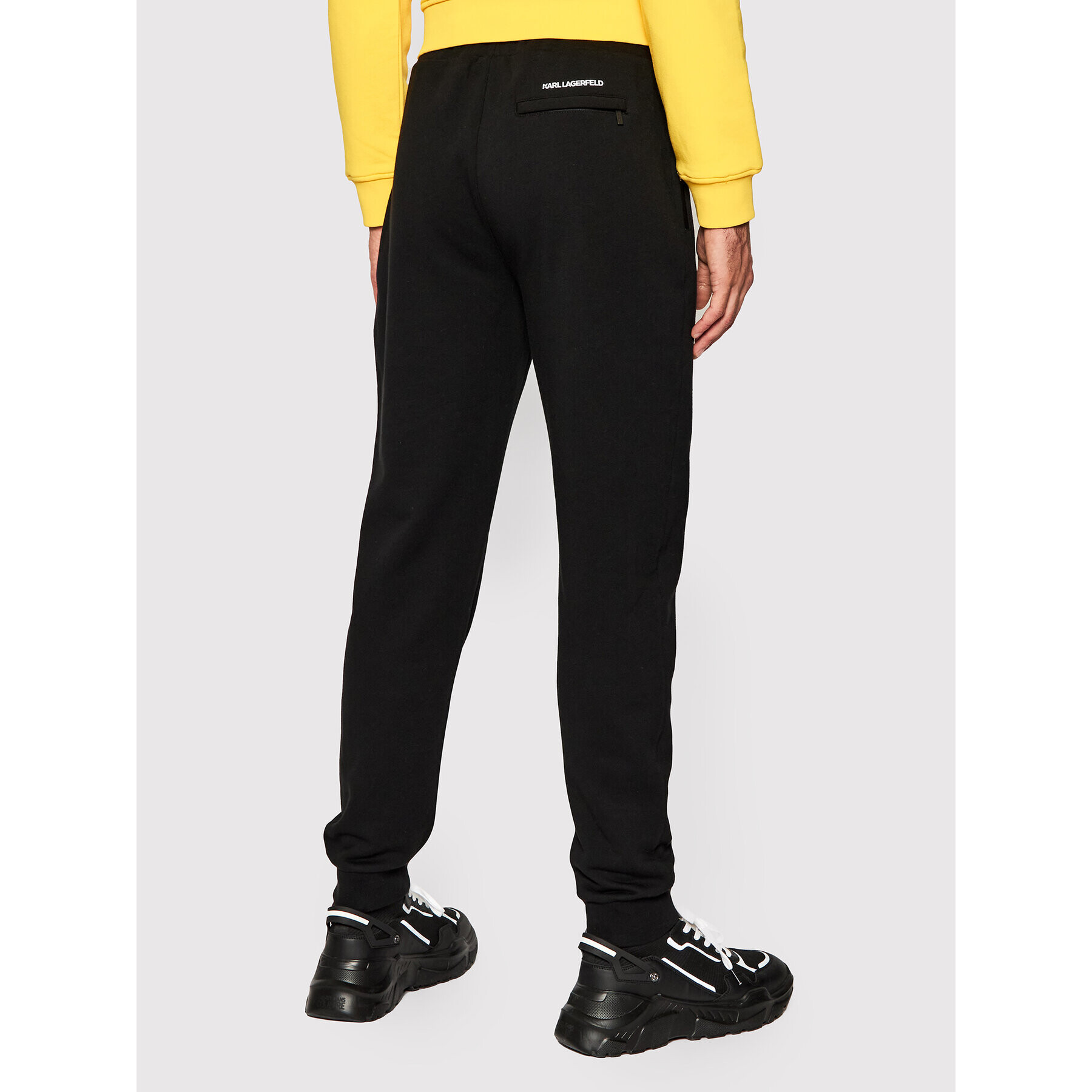 KARL LAGERFELD Pantaloni trening 705058 512910 Negru Regular Fit - Pled.ro