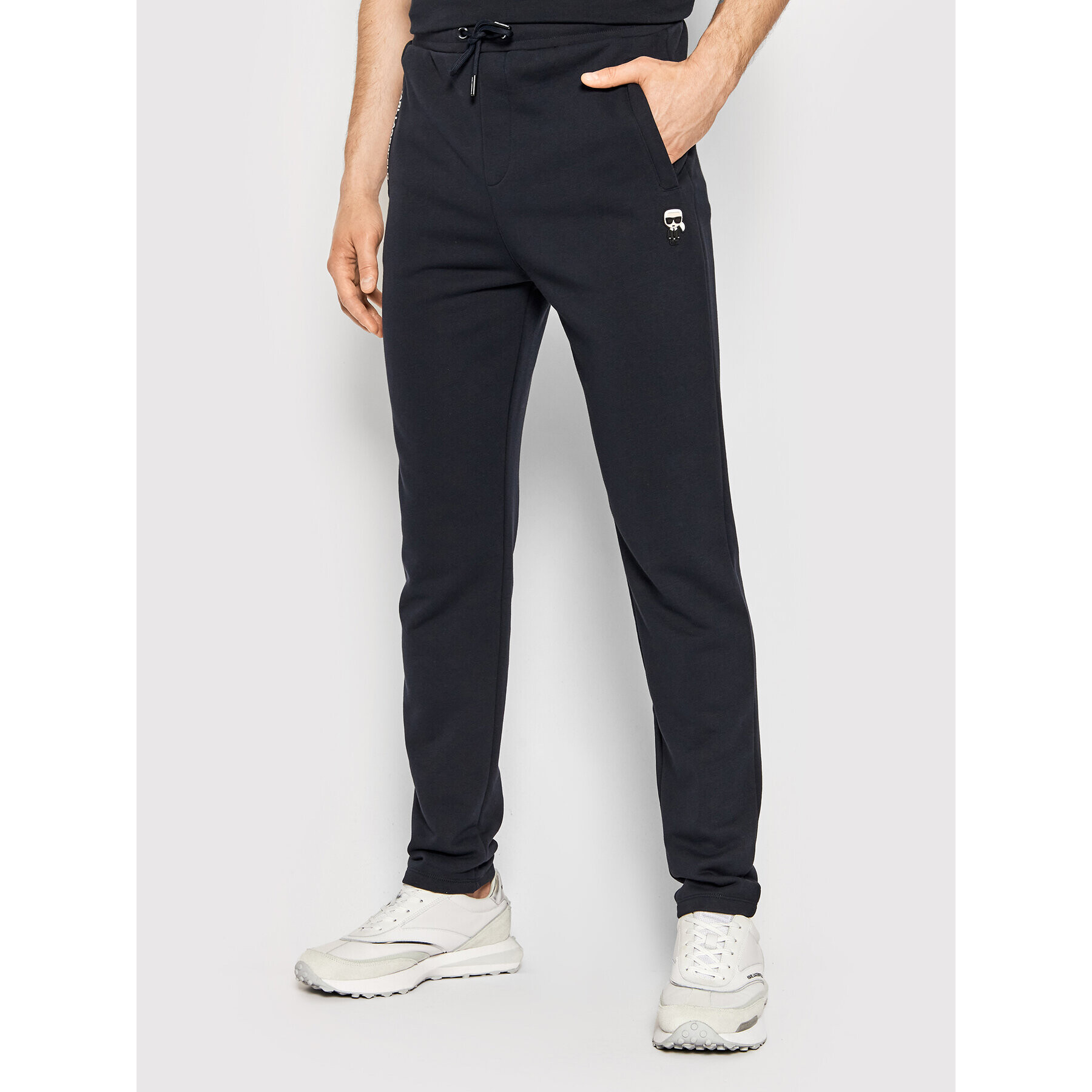 KARL LAGERFELD Pantaloni trening 705064 521900 Bleumarin Regular Fit - Pled.ro