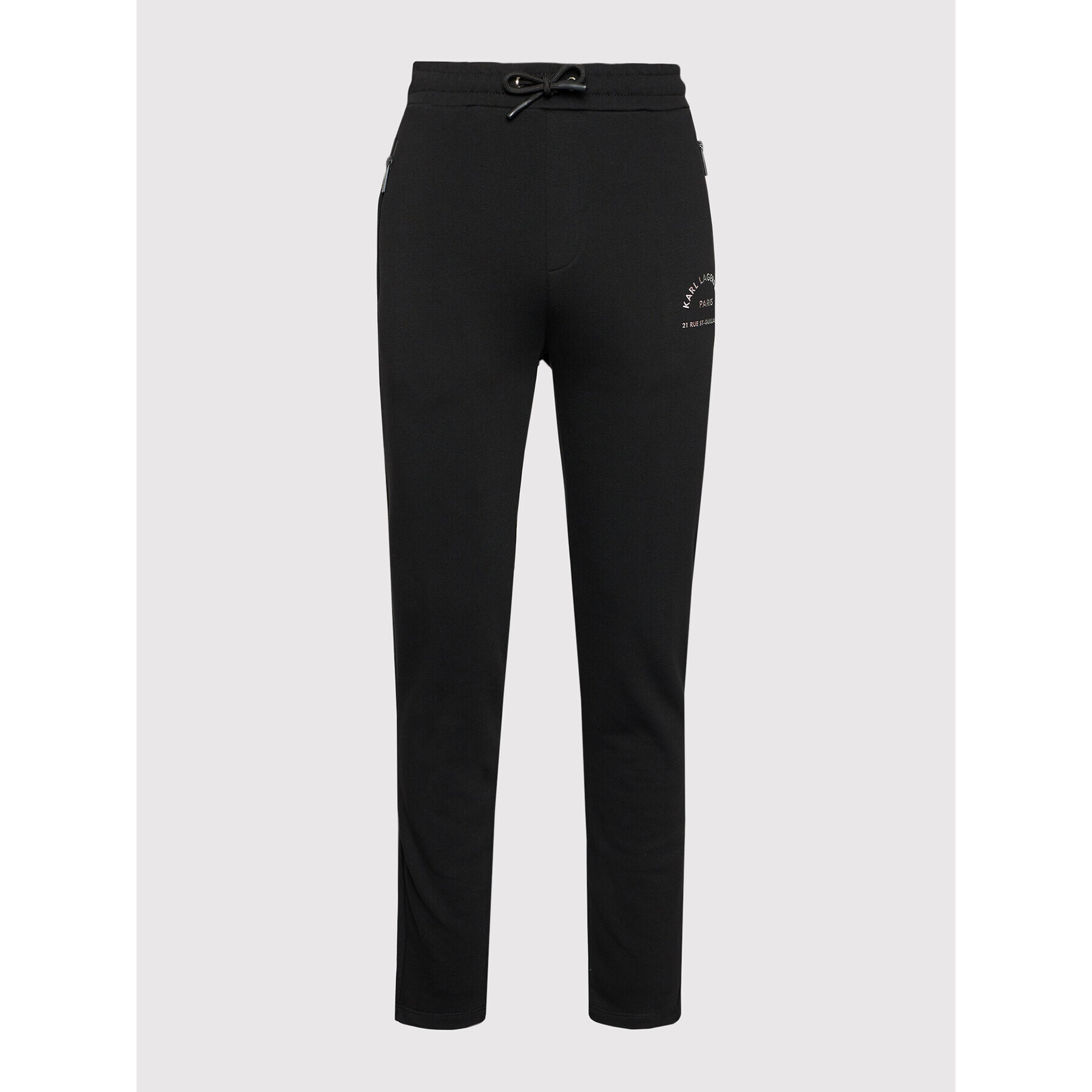 KARL LAGERFELD Pantaloni trening 705072 512900 Negru Regular Fit - Pled.ro