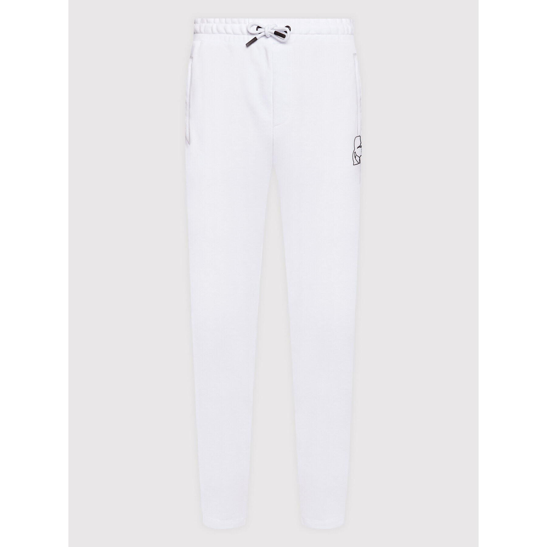 KARL LAGERFELD Pantaloni trening 705080 512900 Alb Regular Fit - Pled.ro