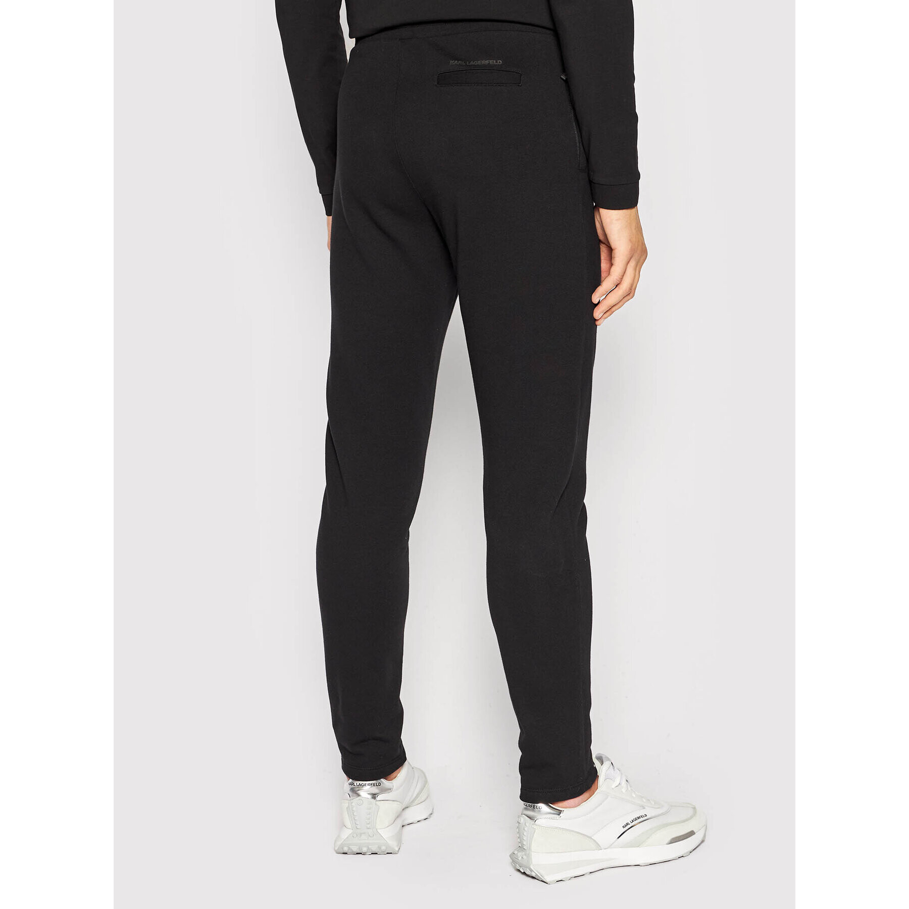 KARL LAGERFELD Pantaloni trening 705081 523910 Negru Regular Fit - Pled.ro