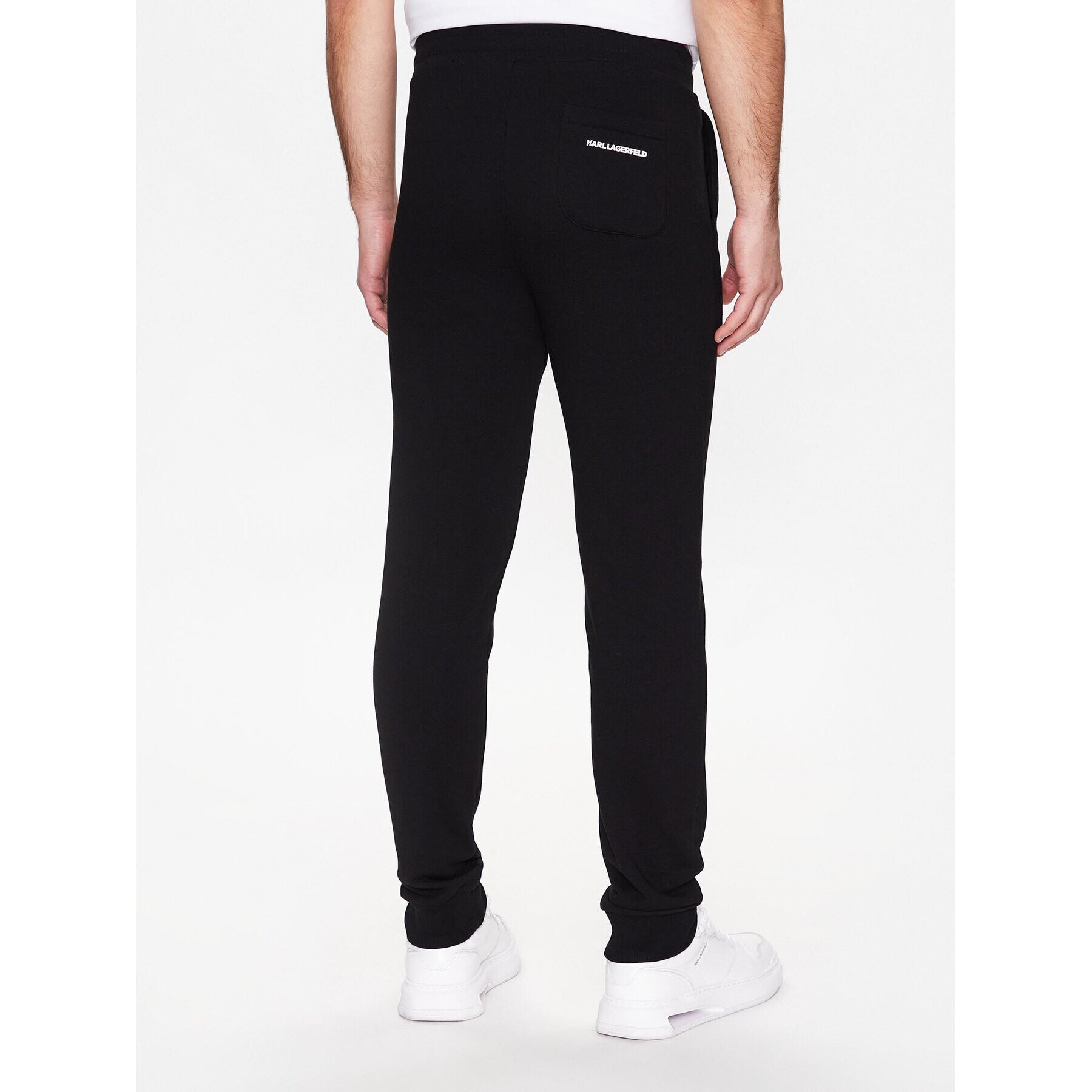 KARL LAGERFELD Pantaloni trening 705081 531900 Negru Regular Fit - Pled.ro