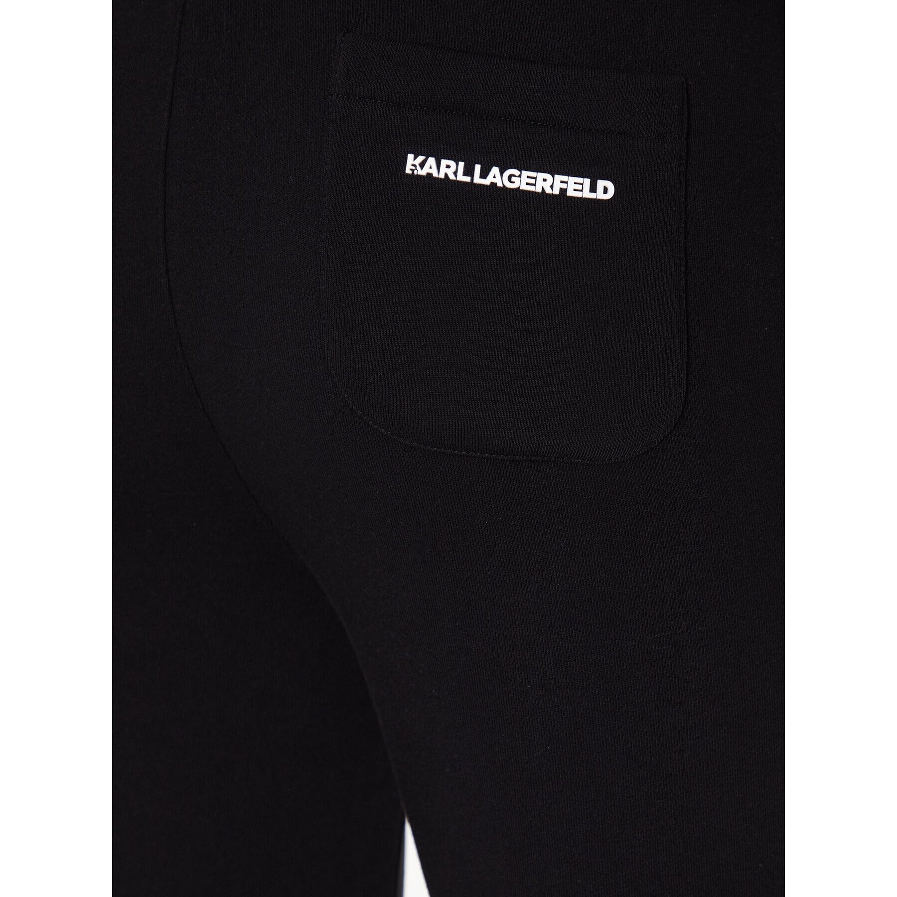 KARL LAGERFELD Pantaloni trening 705081 531900 Negru Regular Fit - Pled.ro