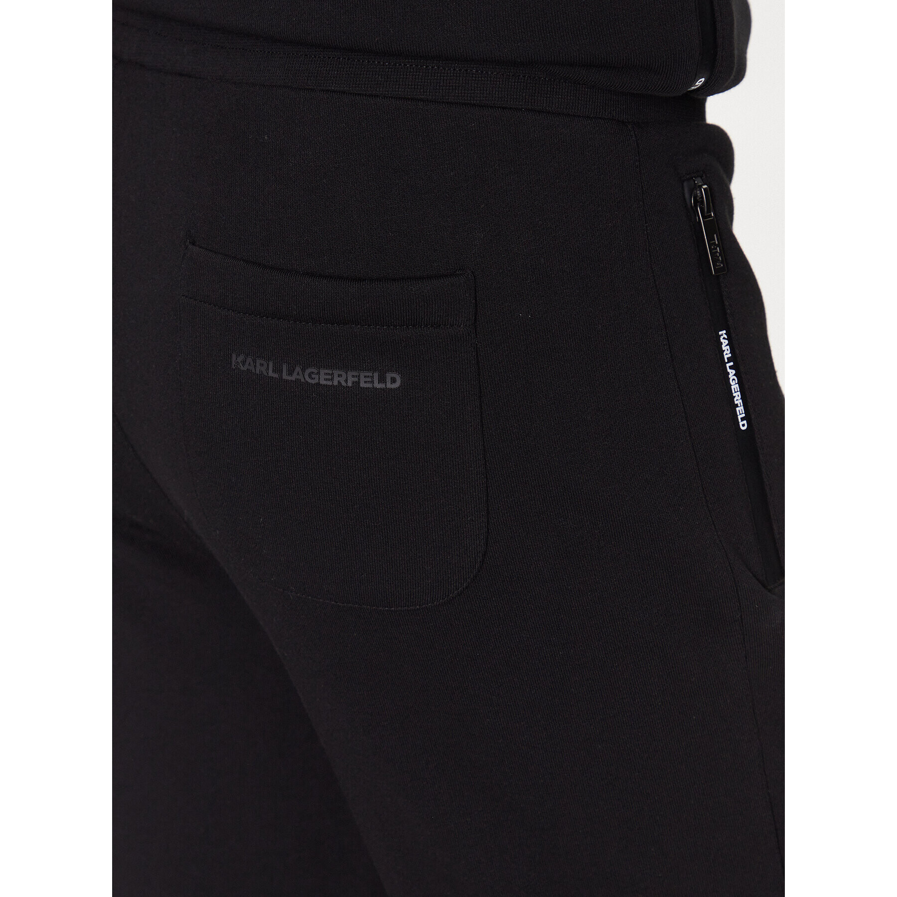 KARL LAGERFELD Pantaloni trening 705093 531900 Negru Regular Fit - Pled.ro