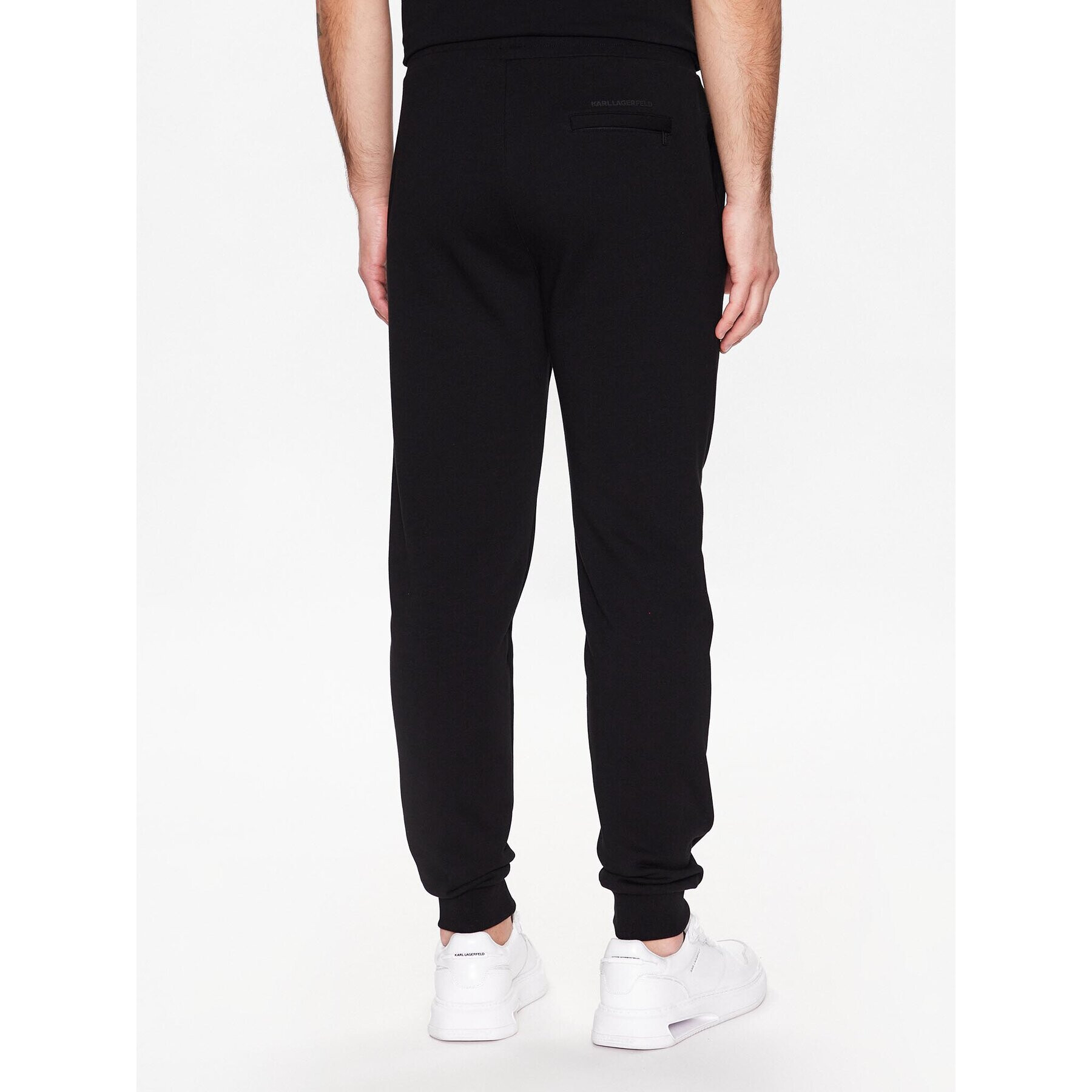 KARL LAGERFELD Pantaloni trening 705099 531900 Negru Regular Fit - Pled.ro