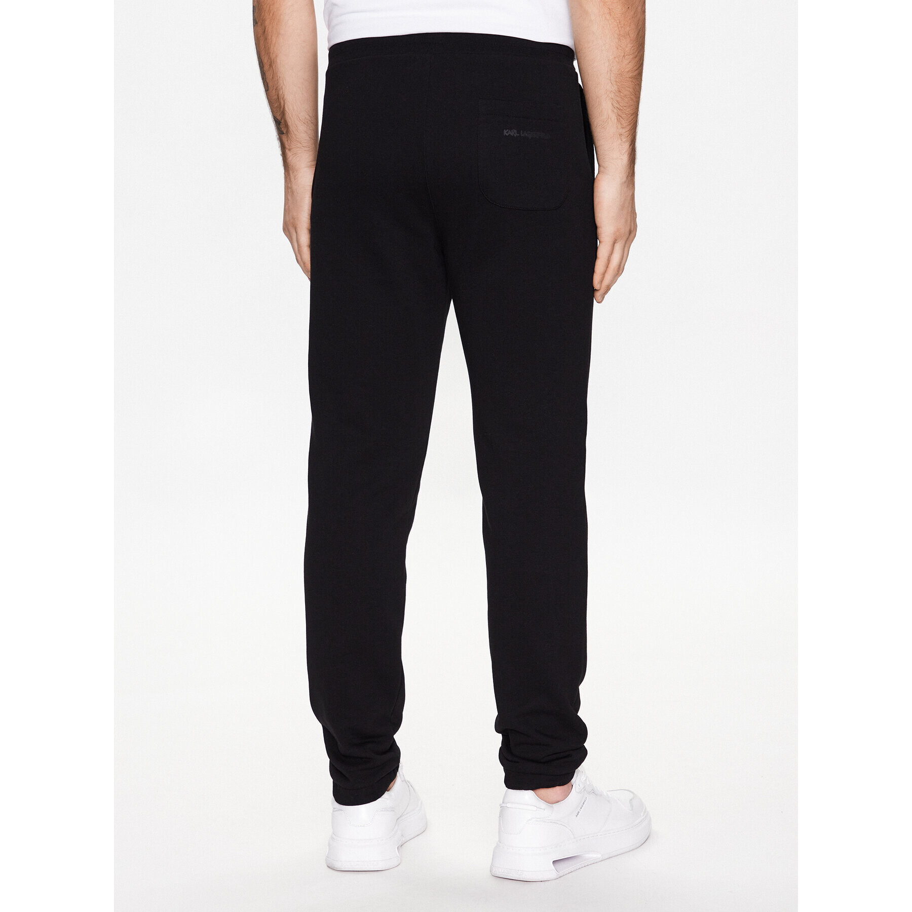 KARL LAGERFELD Pantaloni trening 705403 531900 Negru Regular Fit - Pled.ro