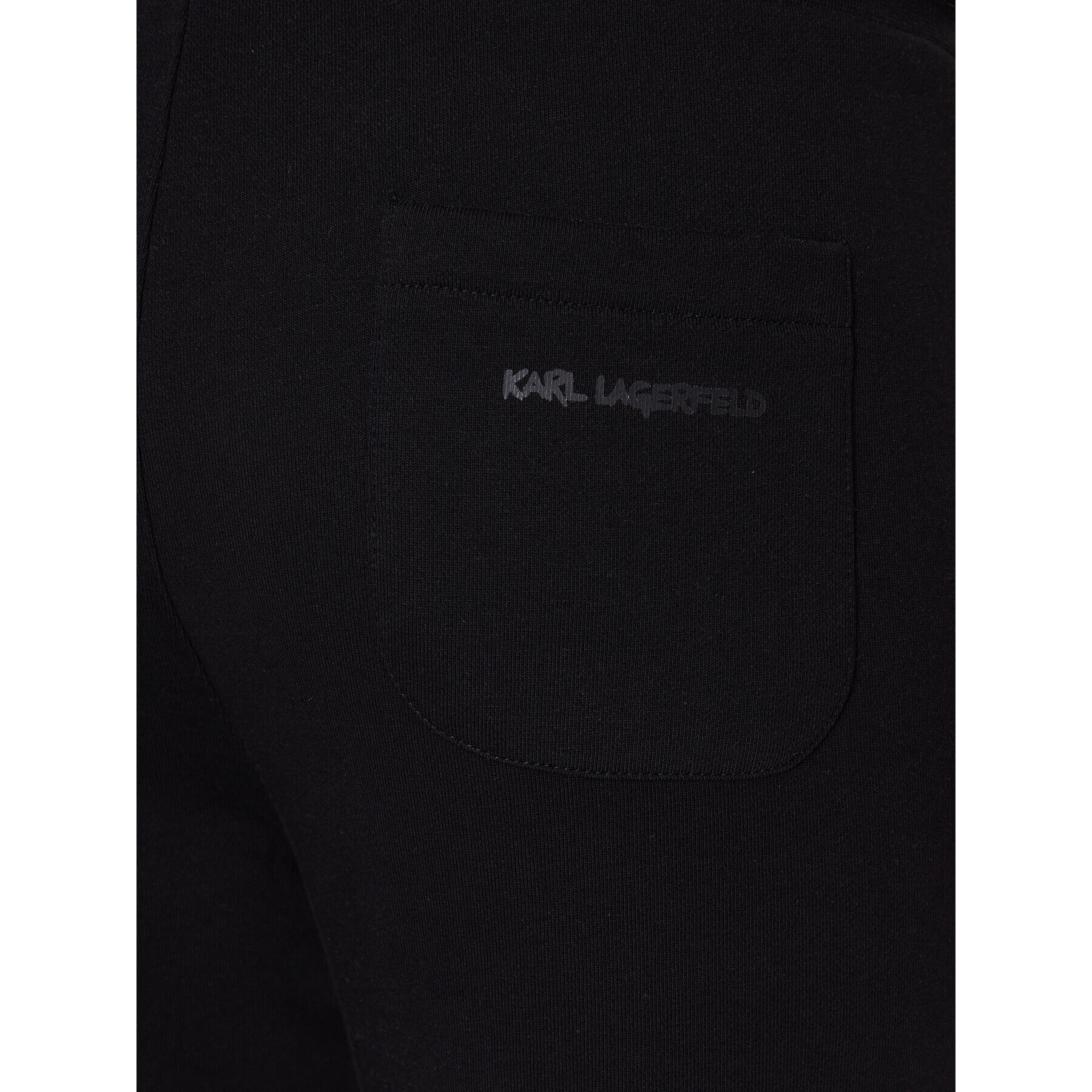 KARL LAGERFELD Pantaloni trening 705403 531900 Negru Regular Fit - Pled.ro