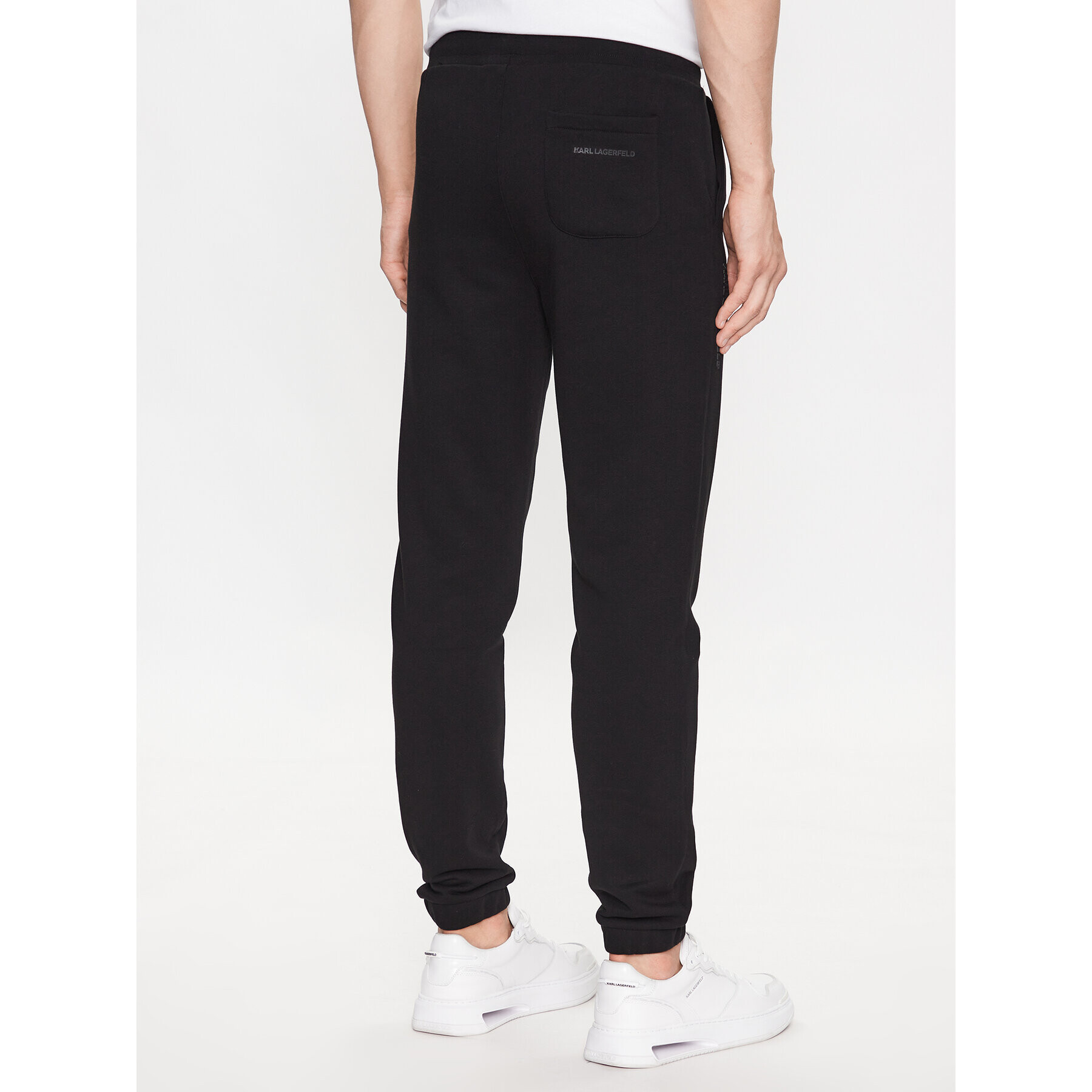 KARL LAGERFELD Pantaloni trening 705403 533910 Negru Regular Fit - Pled.ro