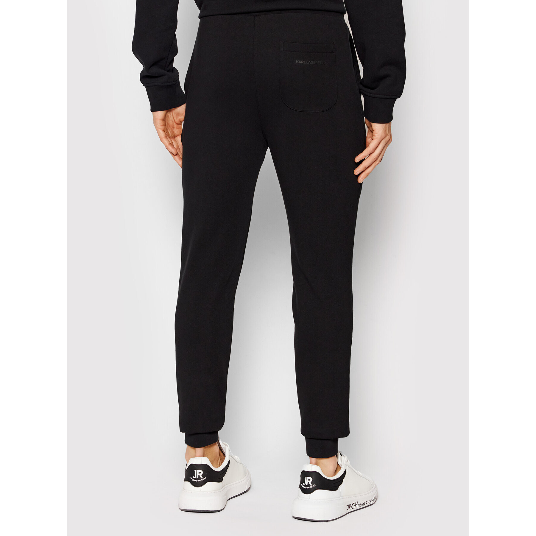 KARL LAGERFELD Pantaloni trening 705404 521900 Negru Regular Fit - Pled.ro