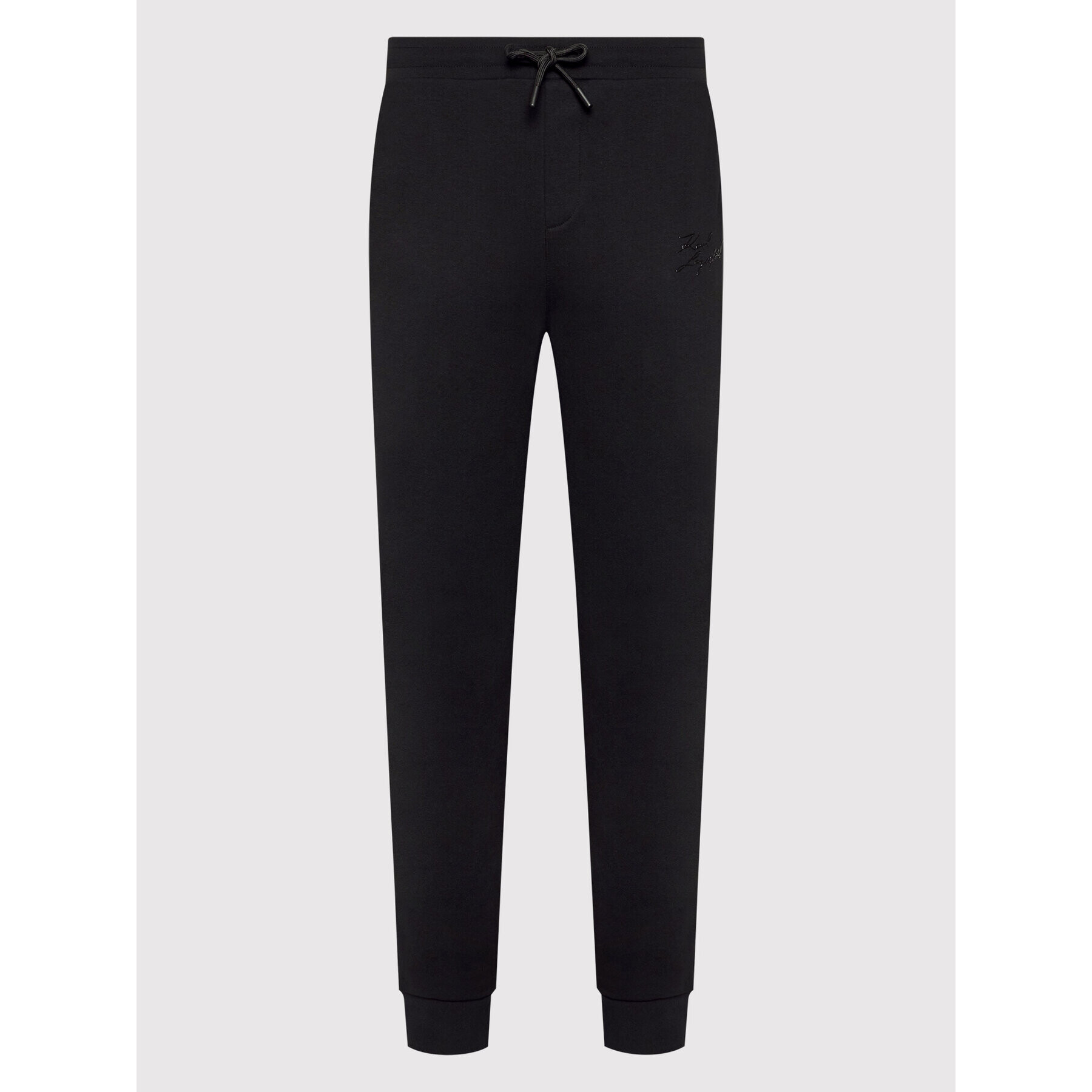 KARL LAGERFELD Pantaloni trening 705404 521900 Negru Regular Fit - Pled.ro