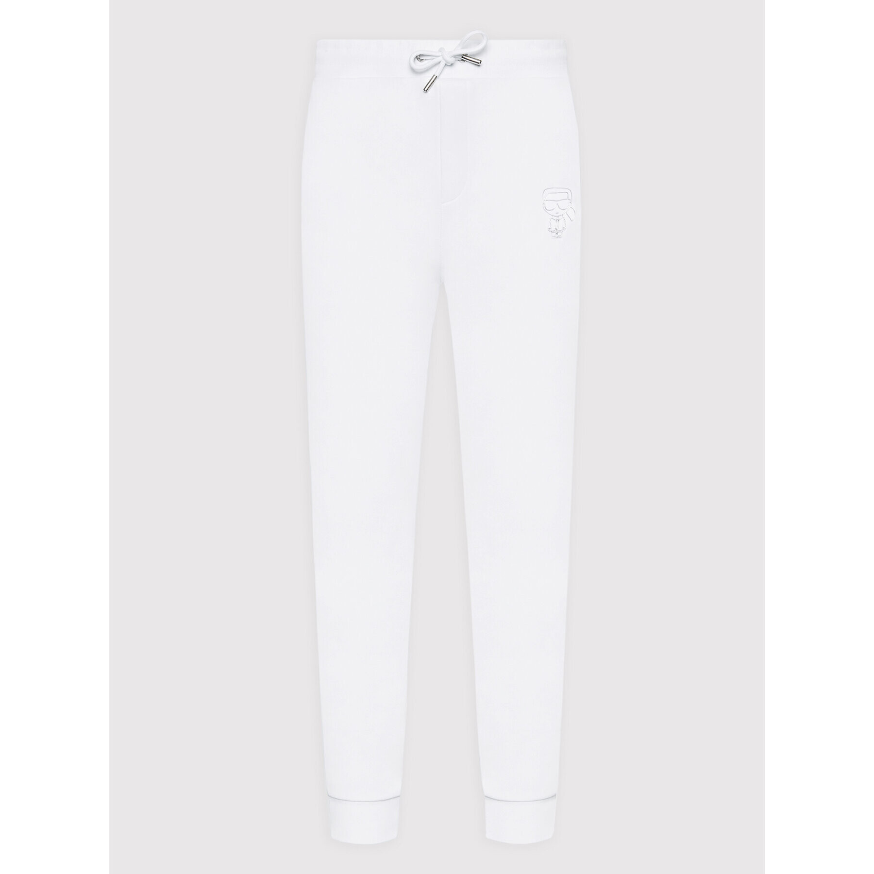 KARL LAGERFELD Pantaloni trening 705408 521900 Alb Regular Fit - Pled.ro