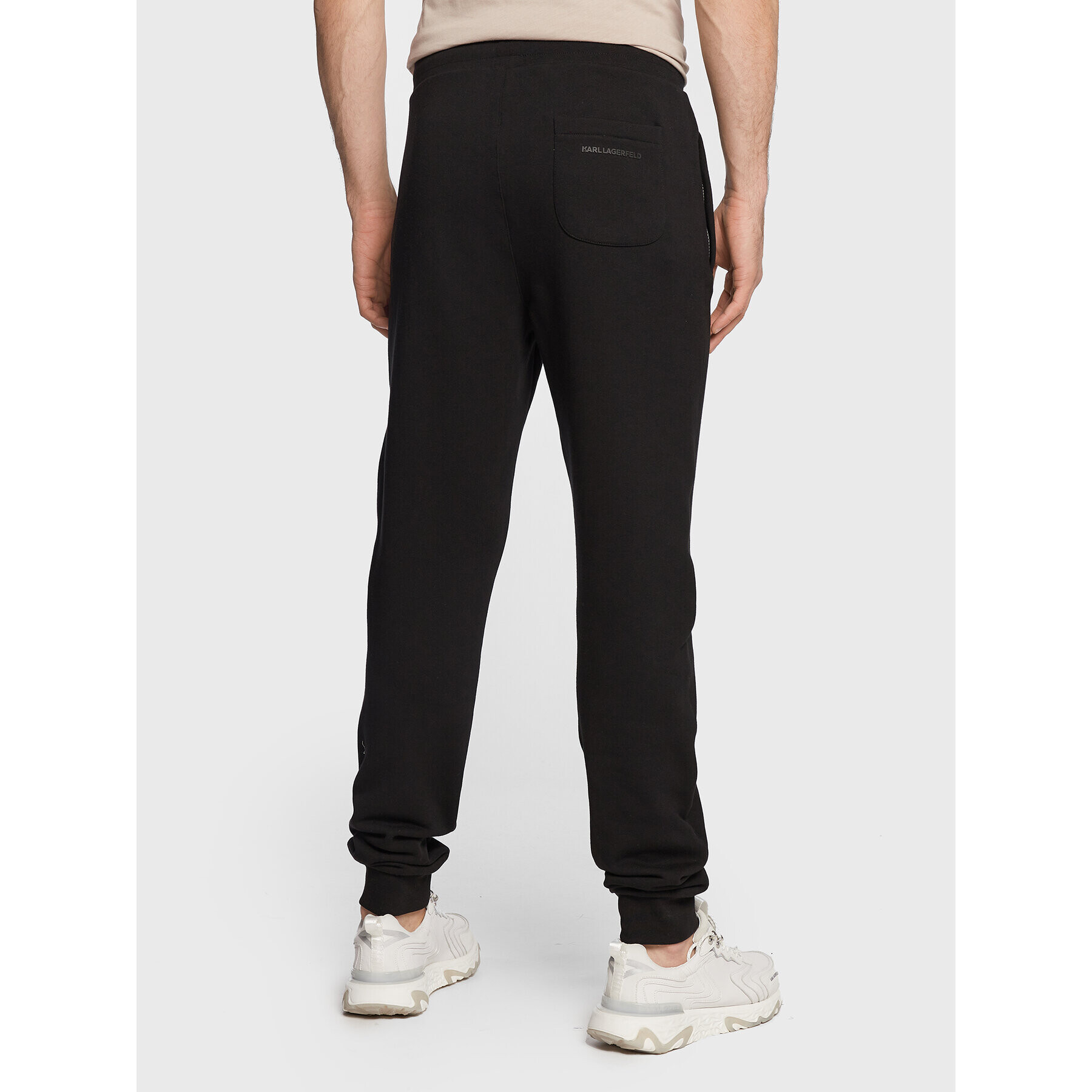 KARL LAGERFELD Pantaloni trening 705422 524910 Negru Regular Fit - Pled.ro