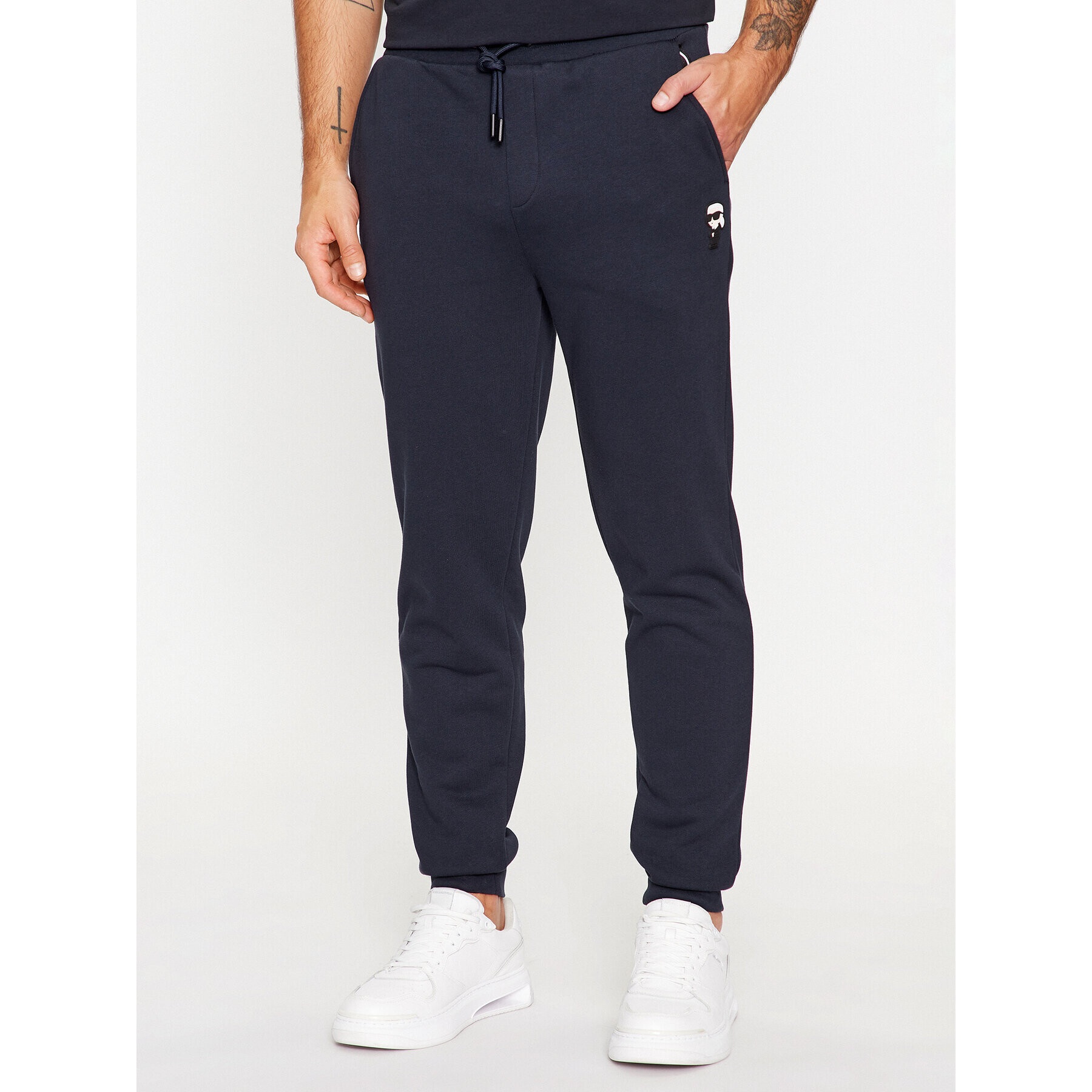 KARL LAGERFELD Pantaloni trening 705896 500900 Bleumarin Regular Fit - Pled.ro