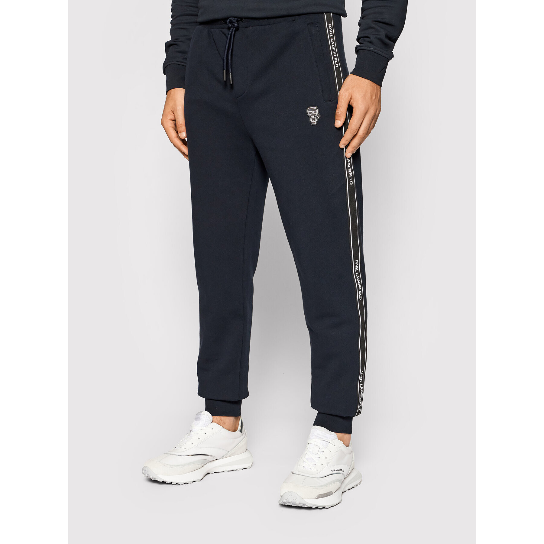 KARL LAGERFELD Pantaloni trening 705028 512910 Bleumarin Regular Fit - Pled.ro