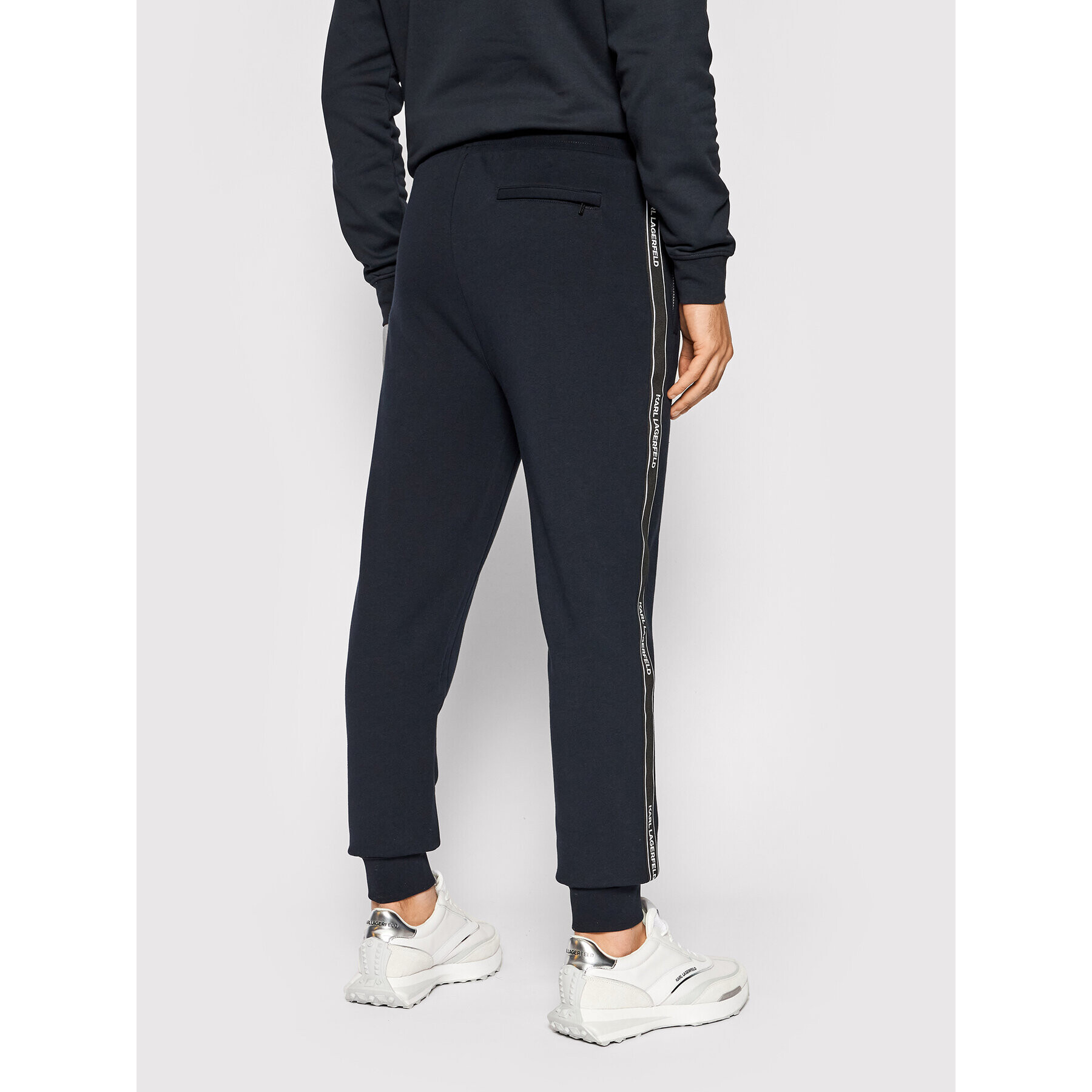 KARL LAGERFELD Pantaloni trening 705028 512910 Bleumarin Regular Fit - Pled.ro