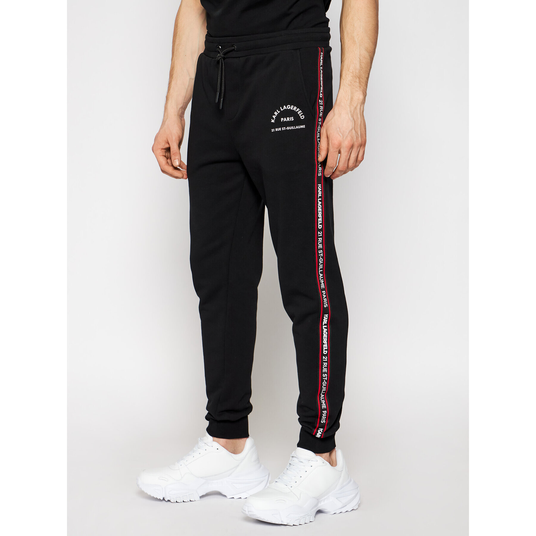 KARL LAGERFELD Pantaloni trening Sweat 705072 511900 Negru Regular Fit - Pled.ro