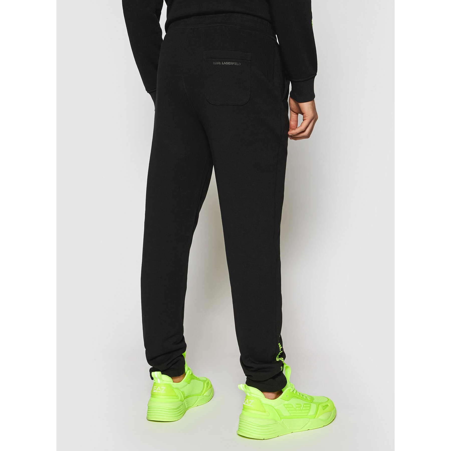 KARL LAGERFELD Pantaloni trening Sweat 705095 511910 Negru Regular Fit - Pled.ro