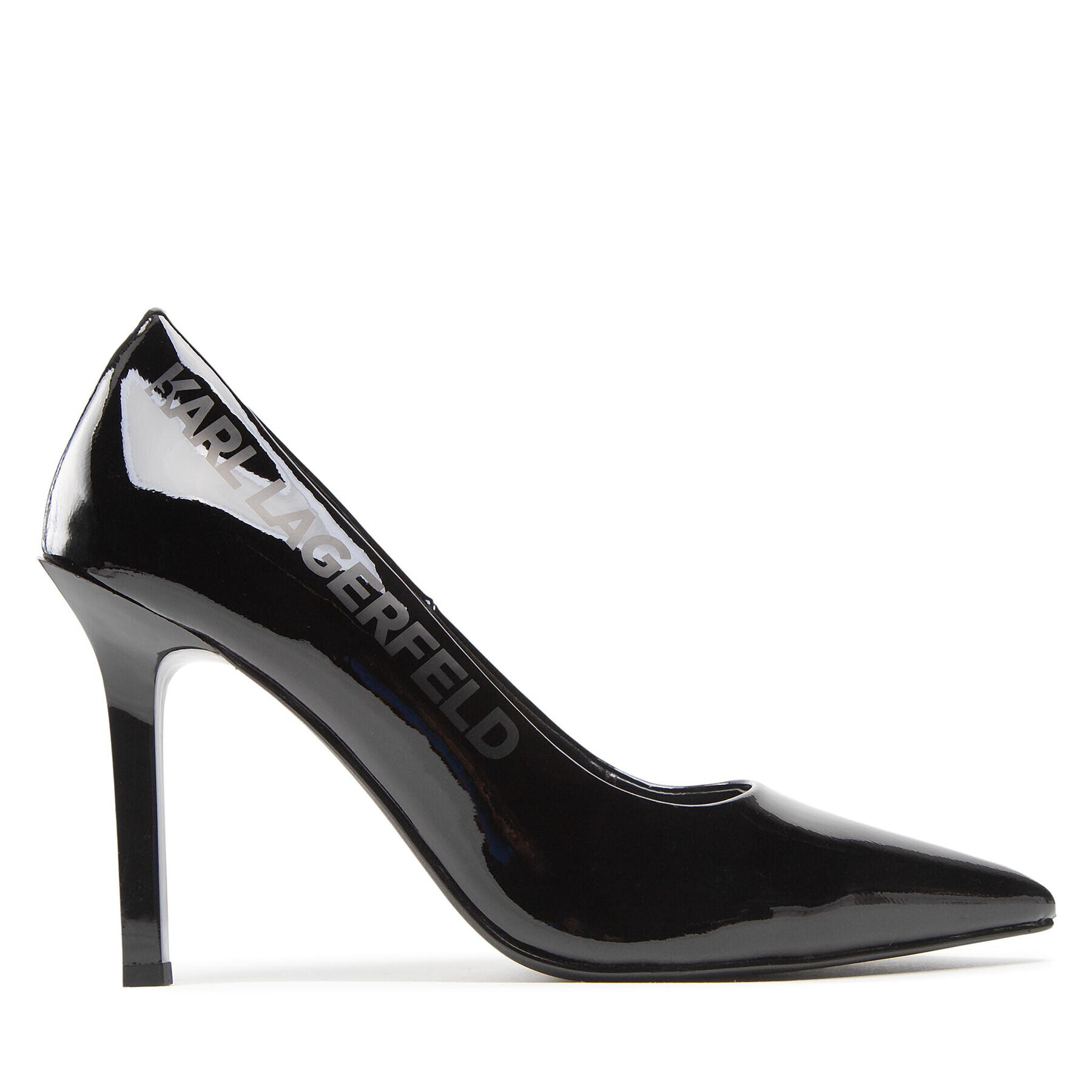 KARL LAGERFELD Pantofi cu toc subțire KL30915C Negru - Pled.ro