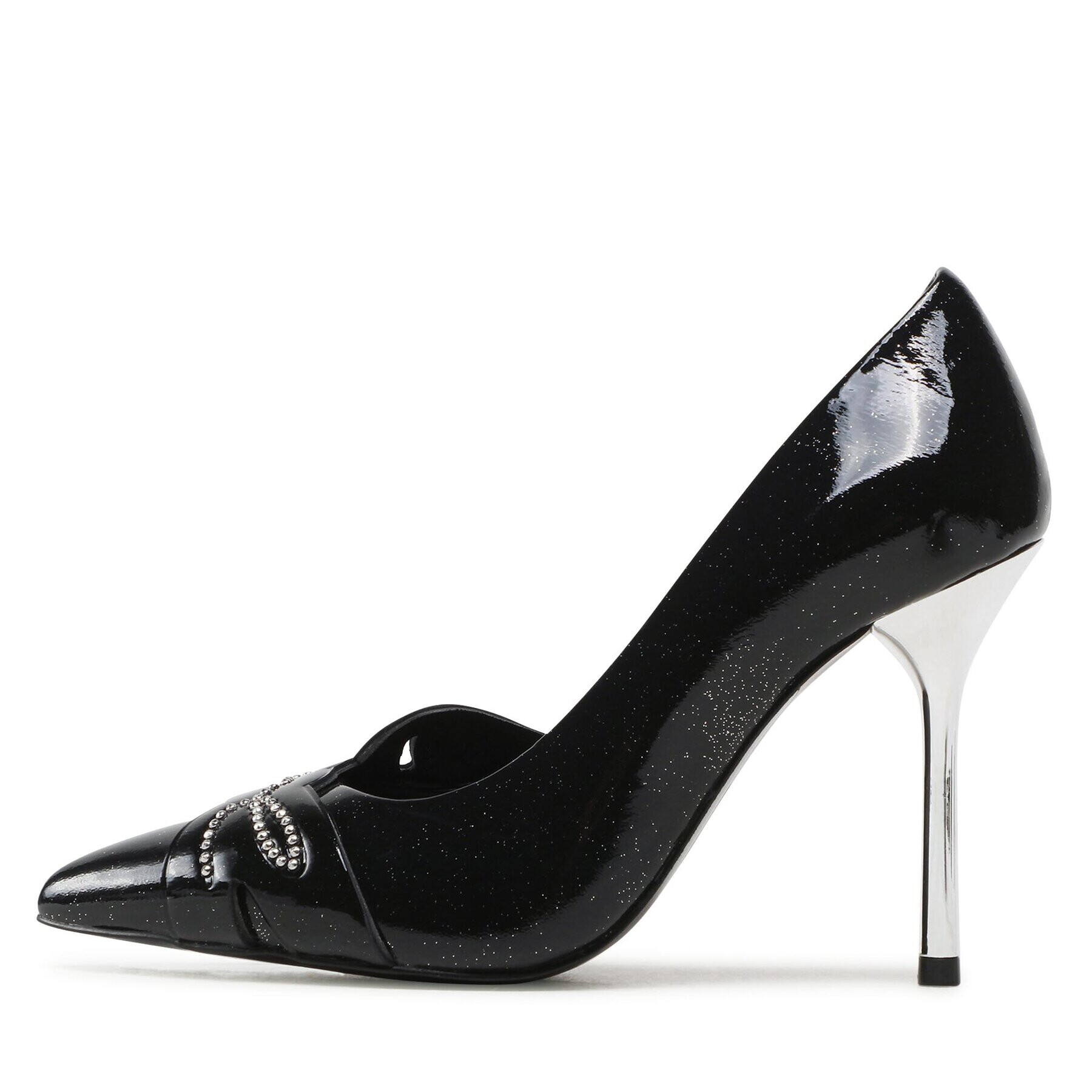 KARL LAGERFELD Pantofi cu toc subțire KL30919G Negru - Pled.ro