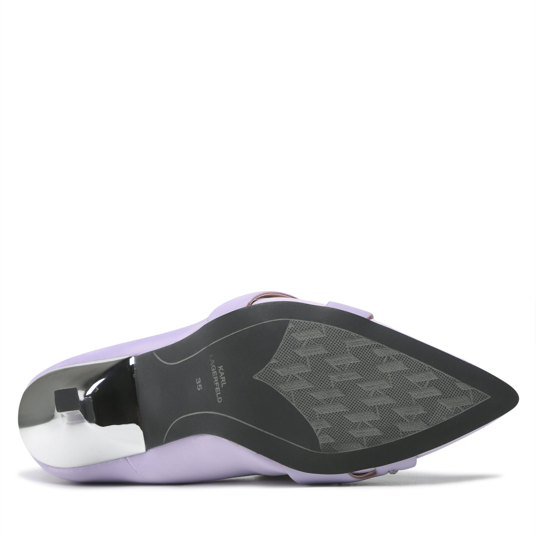 KARL LAGERFELD Pantofi cu toc subțire KL30919T Violet - Pled.ro