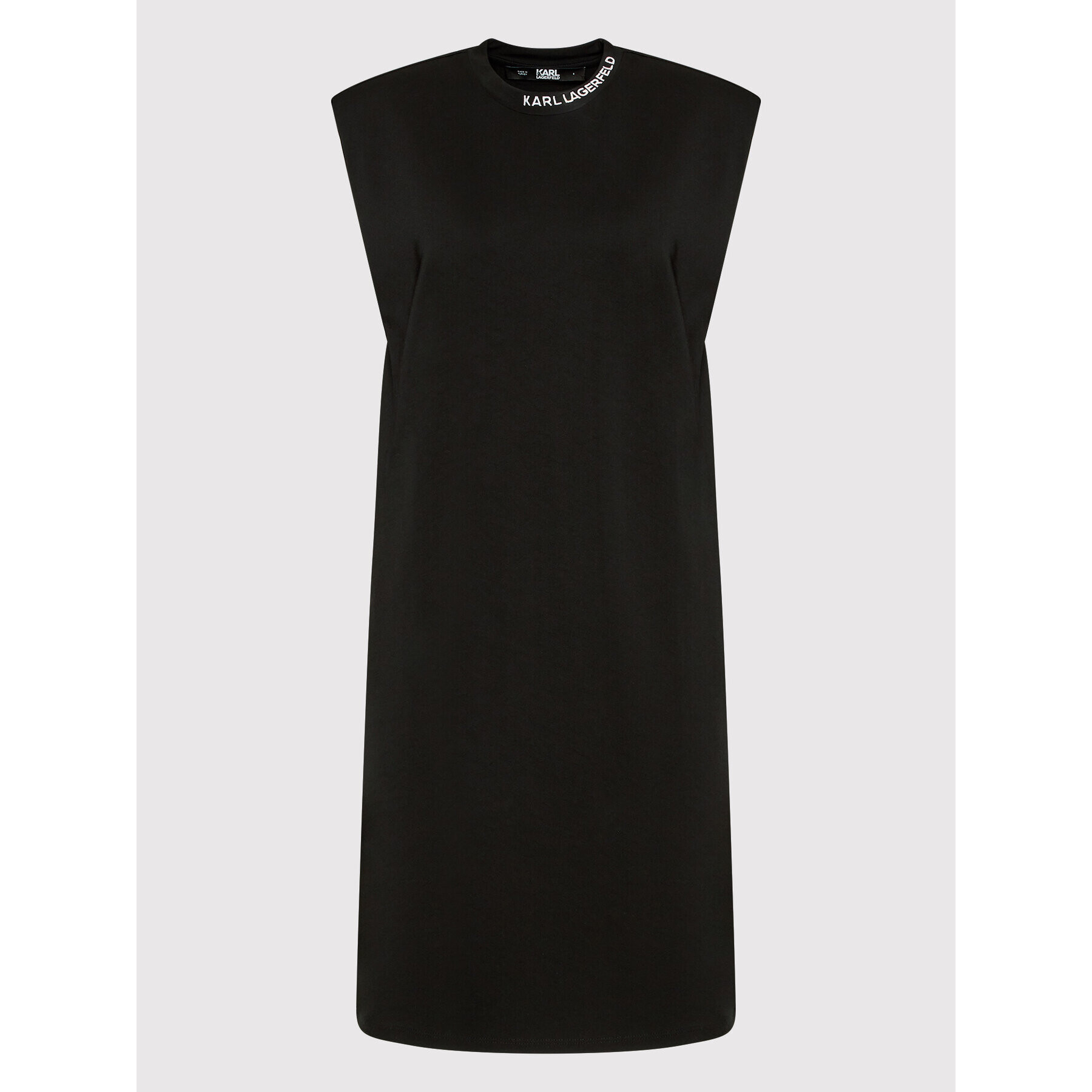 KARL LAGERFELD Rochie de zi 220W1353 Negru Regular Fit - Pled.ro