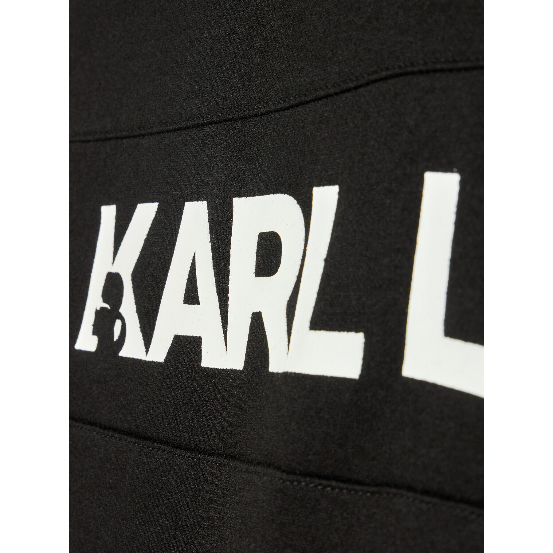 Karl Lagerfeld Kids Rochie de zi Z12206 S Negru Relaxed Fit - Pled.ro